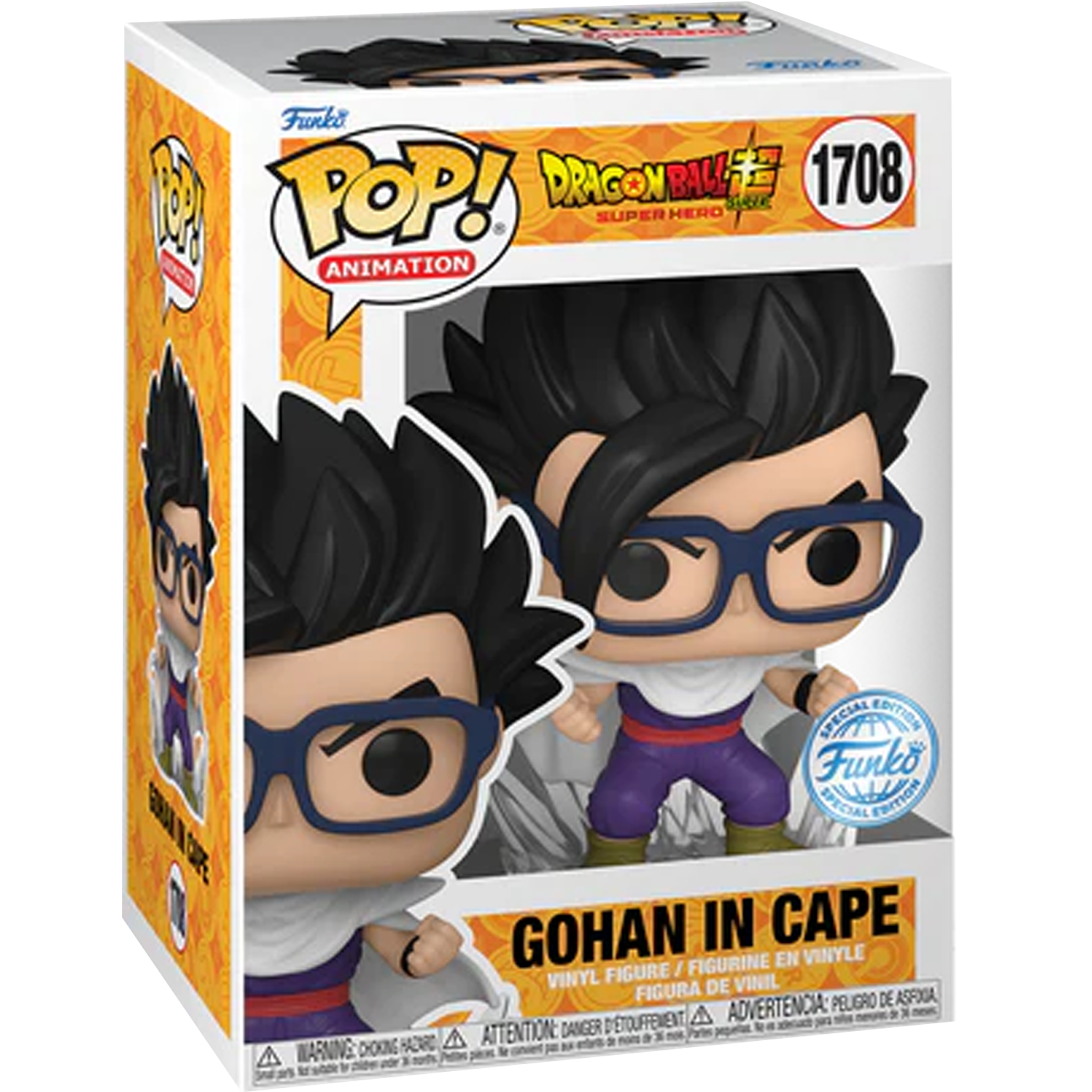 Gohan with Cape 1708 ( Dragon Ball ) Funko Pop