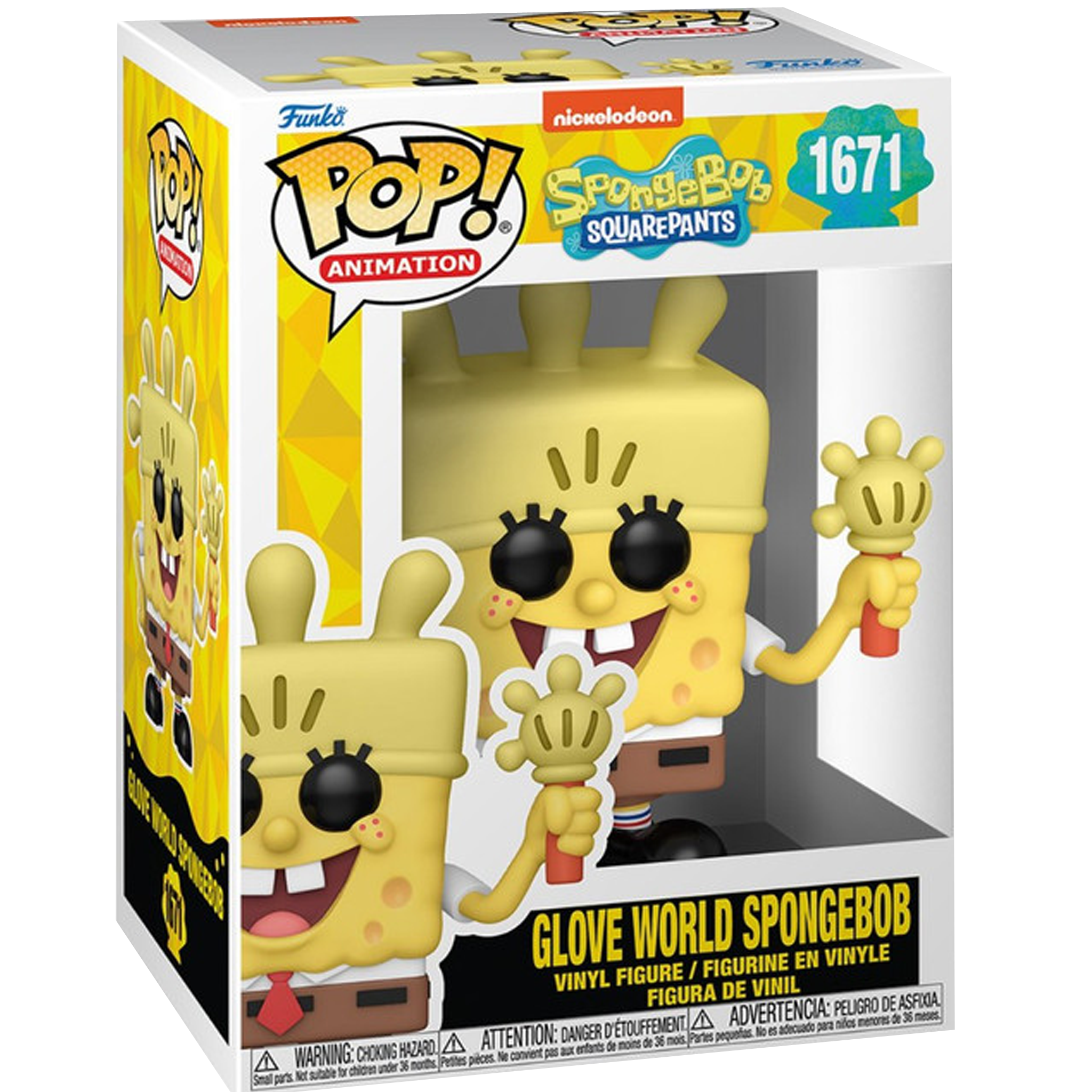 Glove World Spongebob 1671 ( Spongebob Squarepants ) Funko Pop