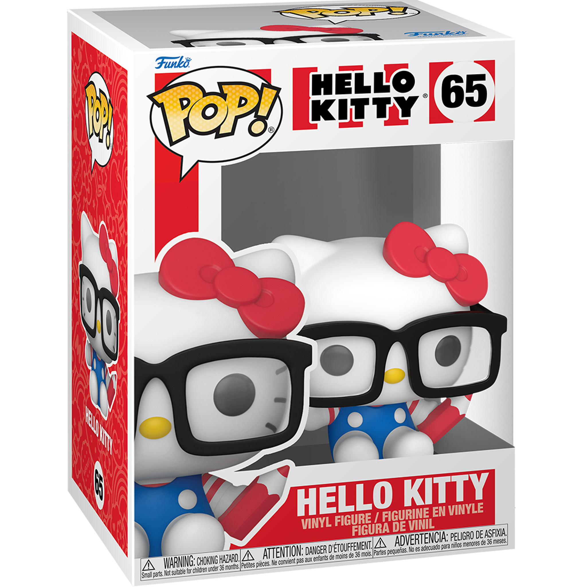 Hello Kitty with Glasses 65 ( Sanrio Hello Kitty ) Funko Pop