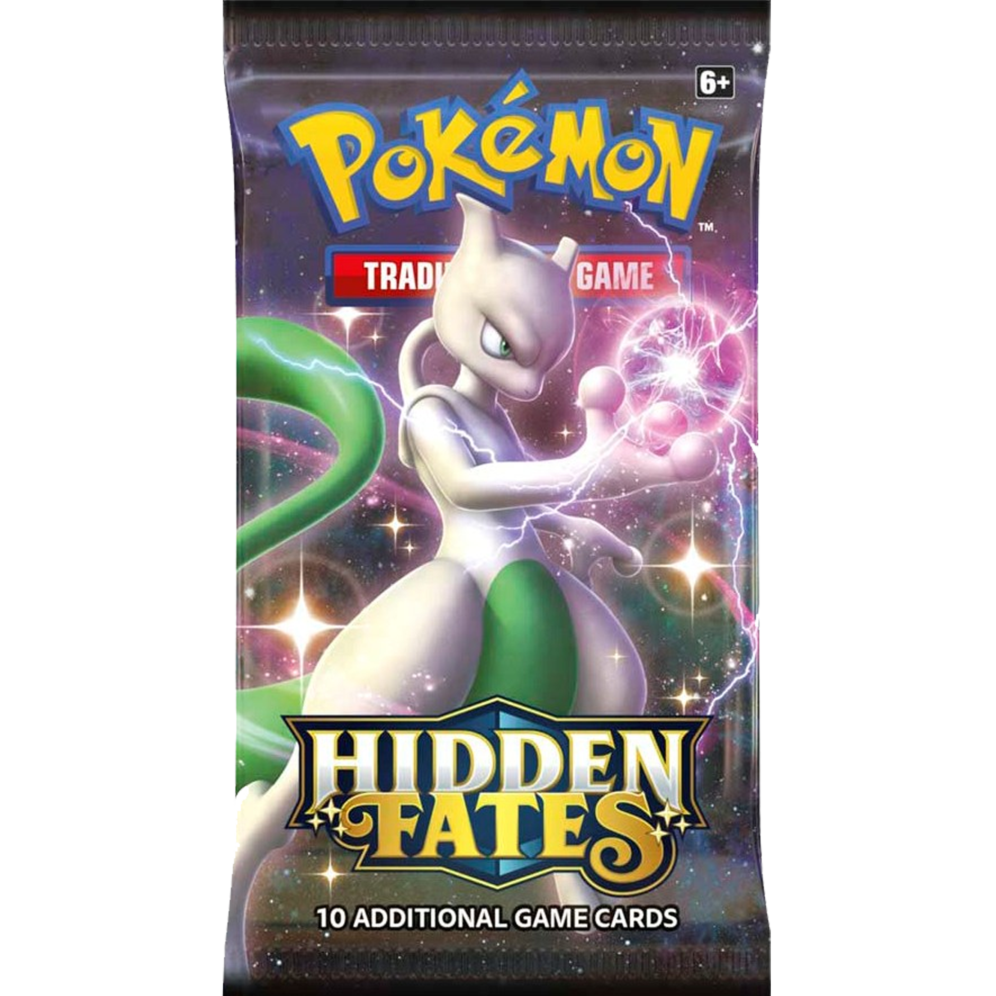 Hidden Fates Booster Pack - Random Artwork ( Sun & Moon ) Pokemon TCG