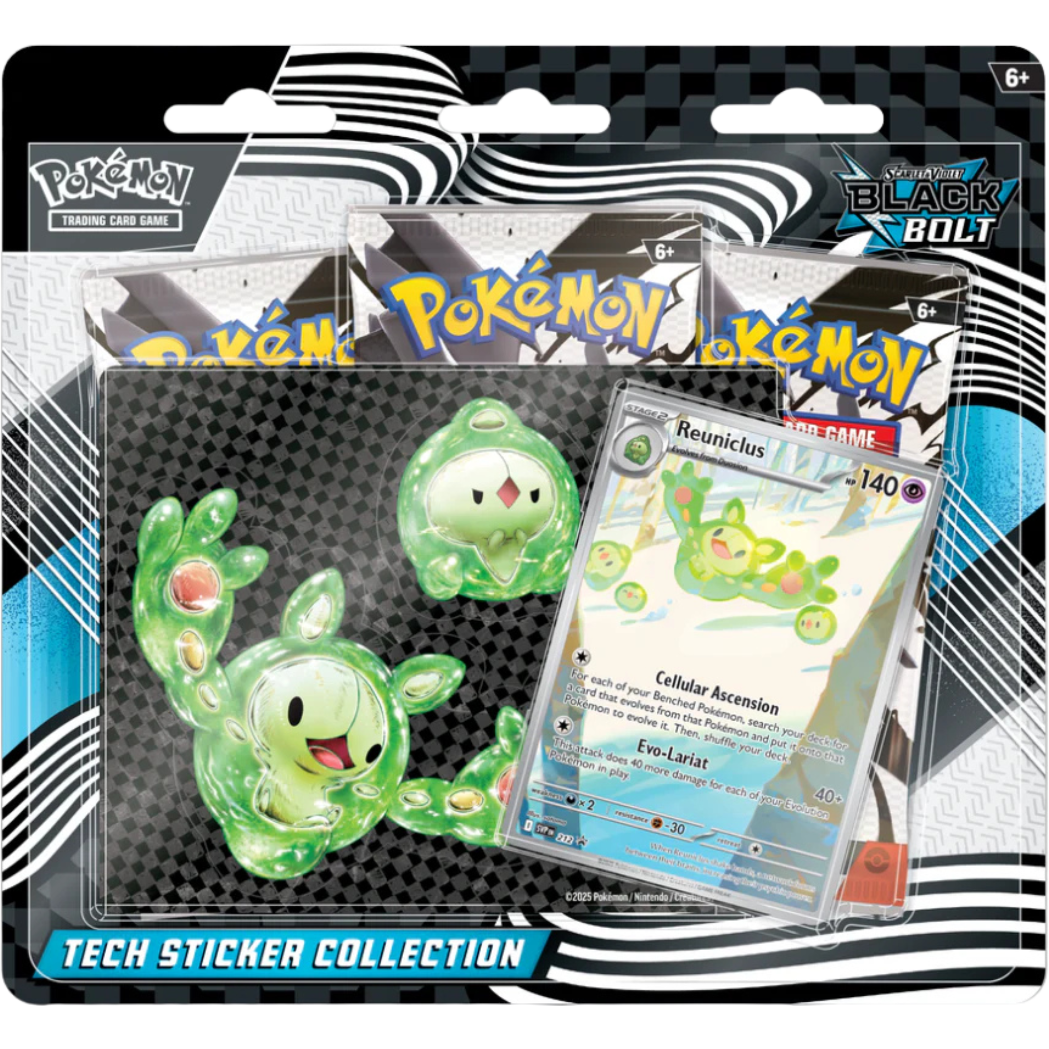 Black Bolt Tech Sticker Collection ( Scarlet & Violet ) Pokemon TCG