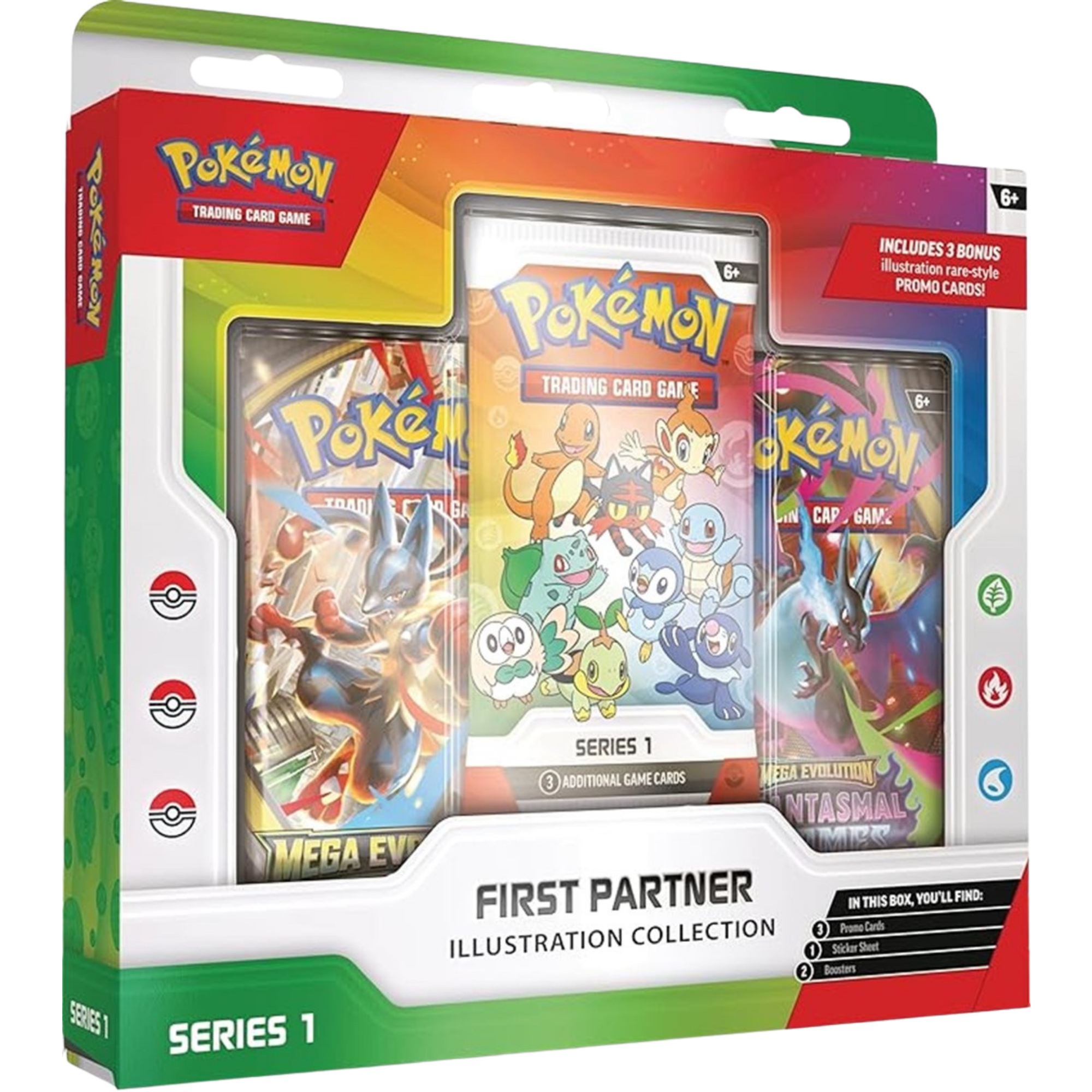 First Partner Illustration Collection - Series 1 ( 30th Anniversary) Pokemon TCG