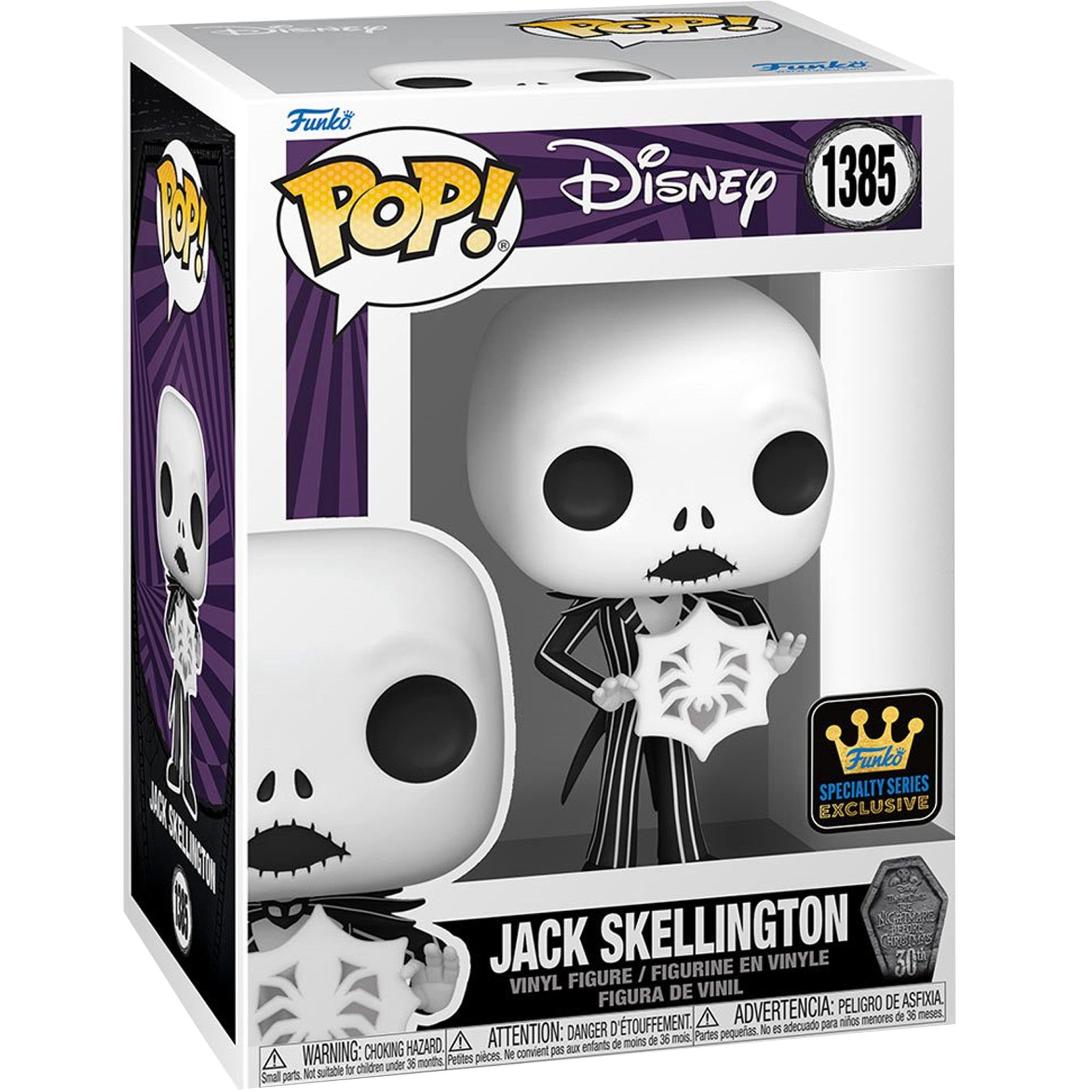 Jack Skellington 1385 ( Disney Nightmare Before Christmas ) Funko Pop