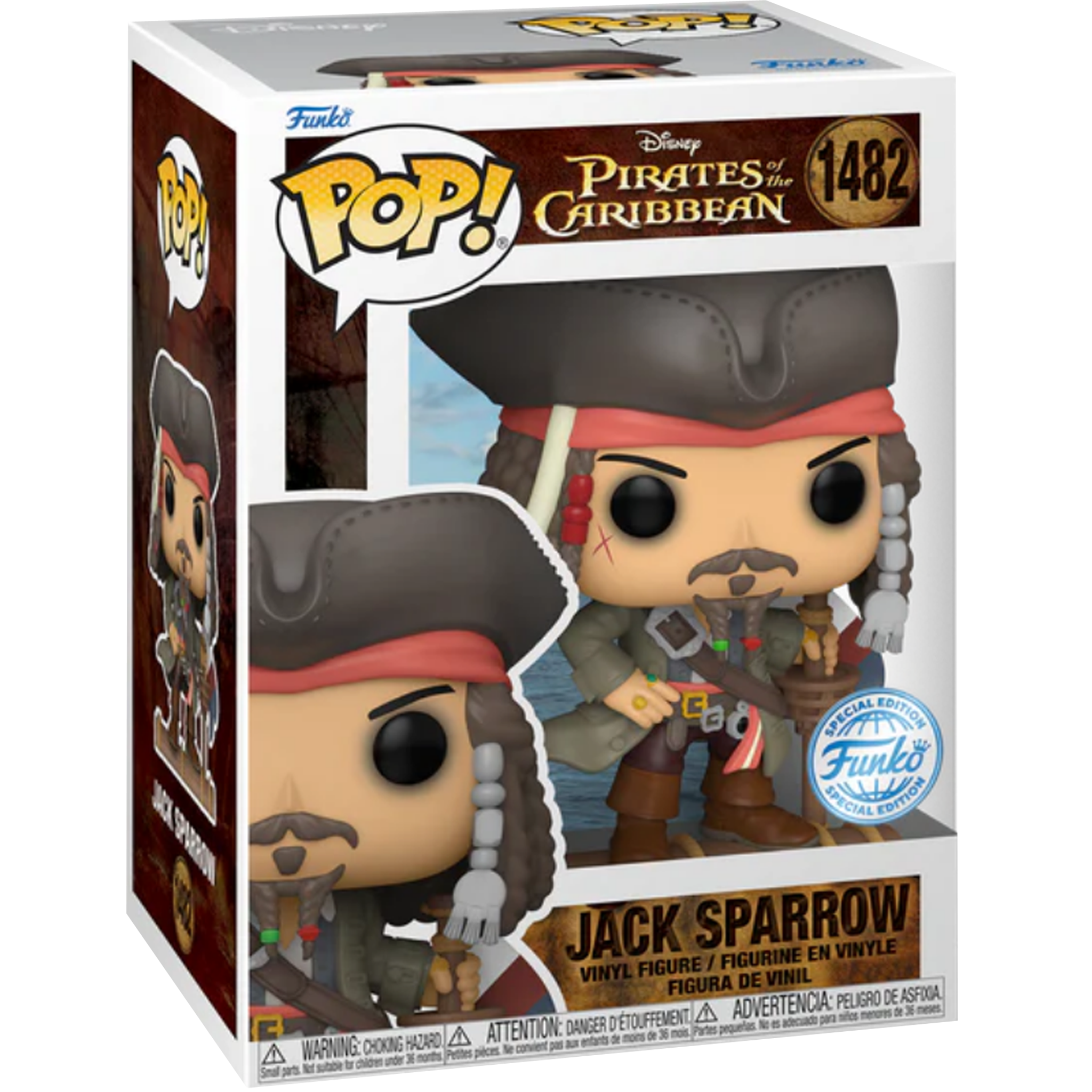Jack Sparrow 1482 ( Pirates of the Caribbean ) Funko Pop