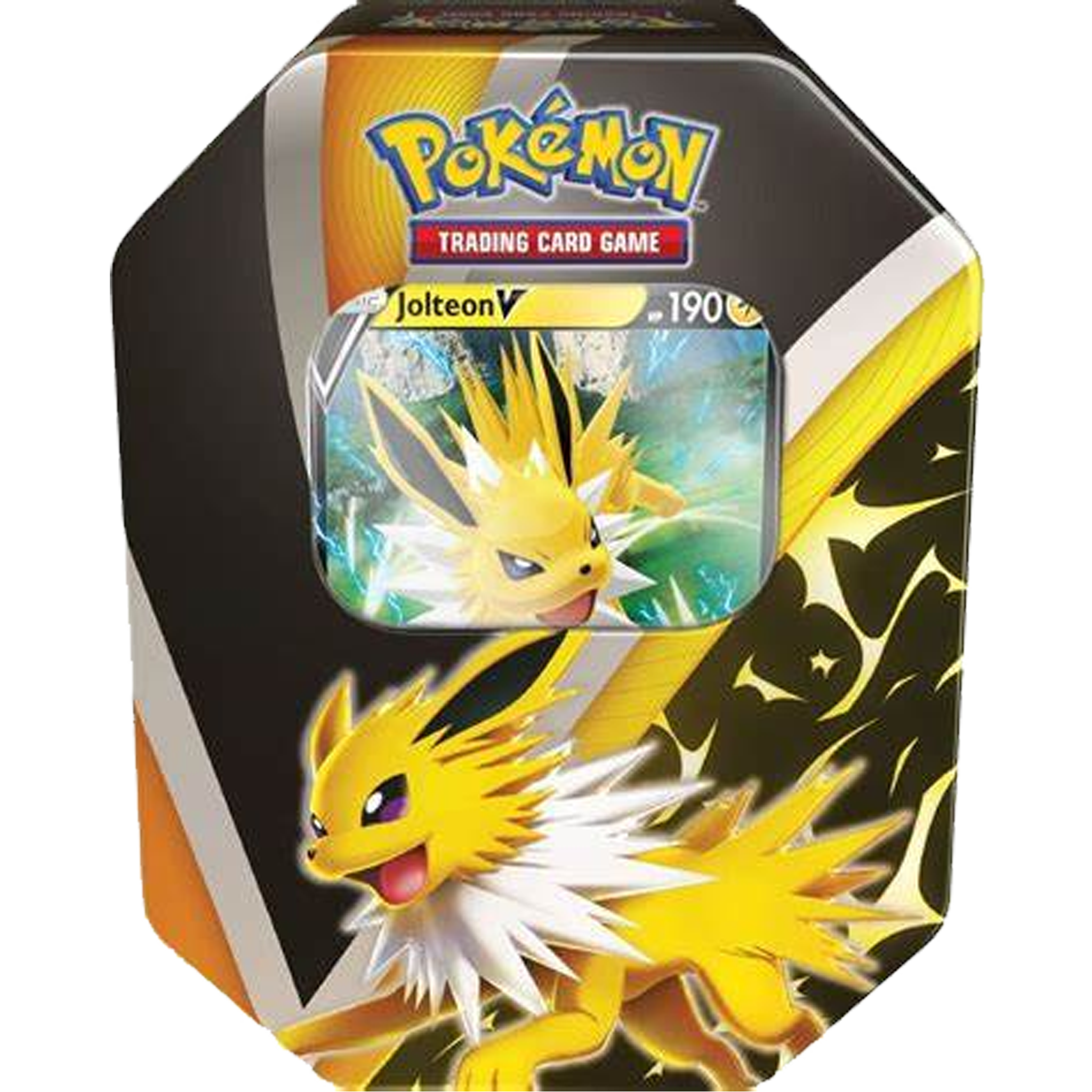 Eevee Evolutions Tin - Jolteon V ( Sword & Shield ) Pokemon TCG