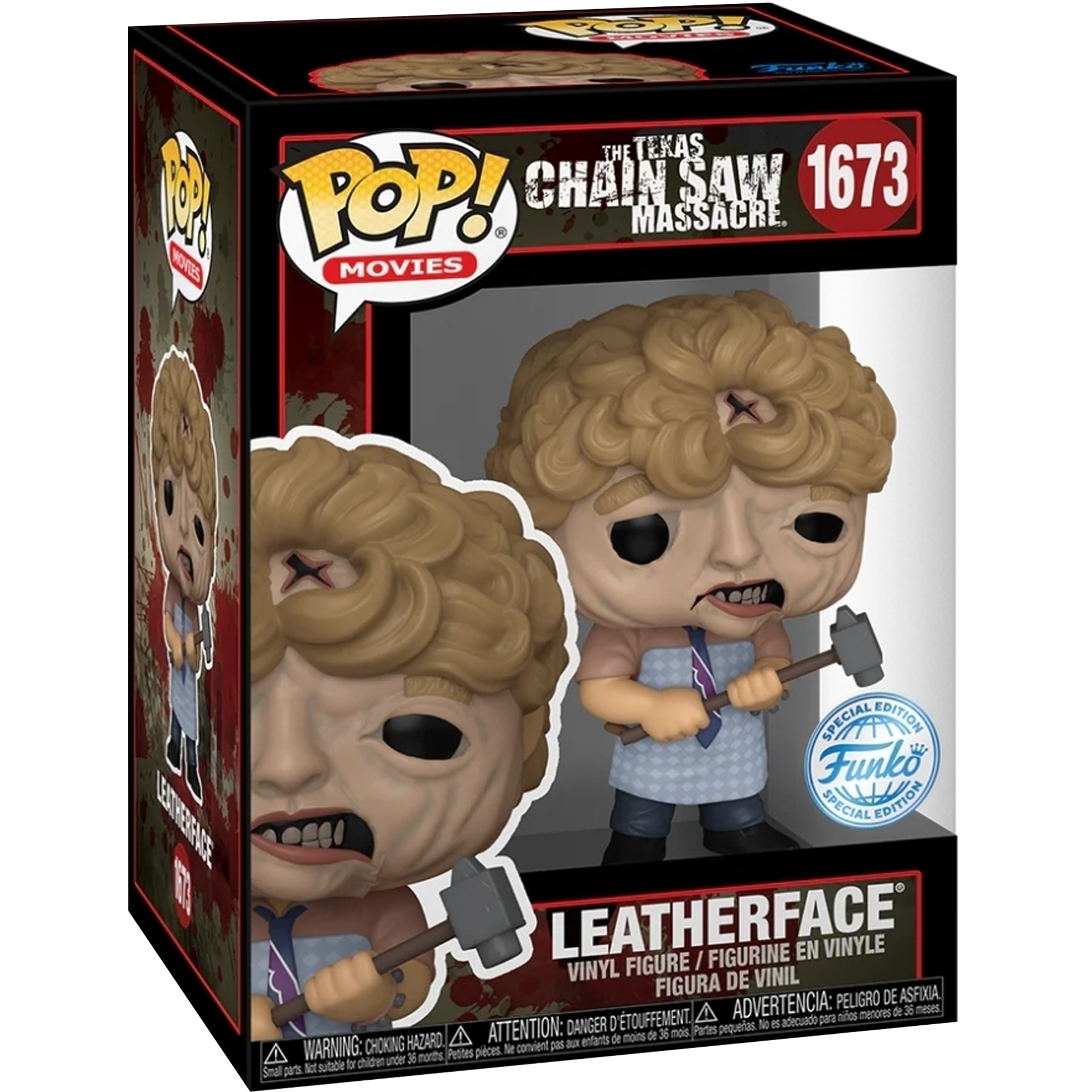 Leatherface 1673 ( Texas Chainsaw Massacre ) Funko Pop