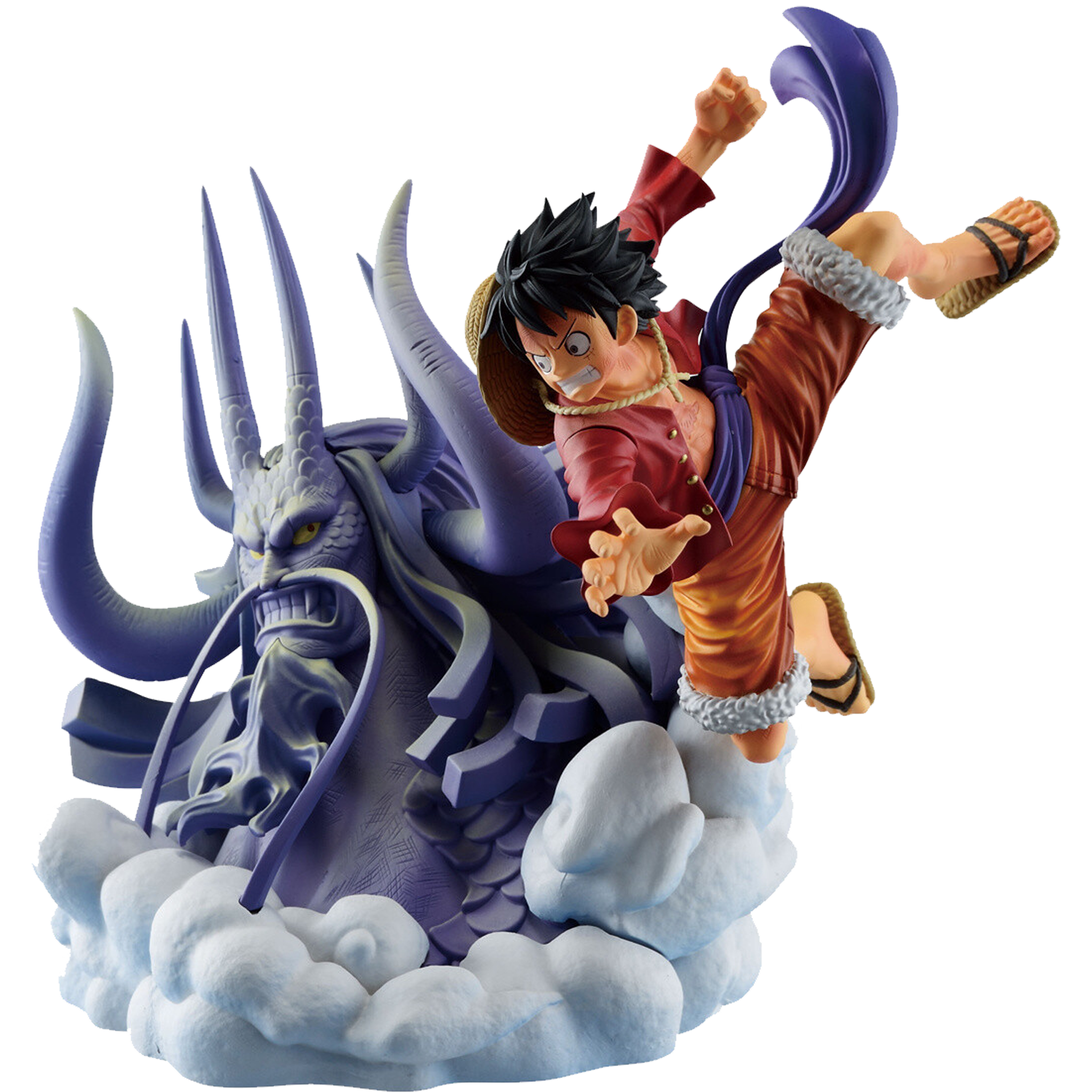 Monkey D. Luffy vs Kaido Dioramatic The Anime ( One Piece ) Bandai