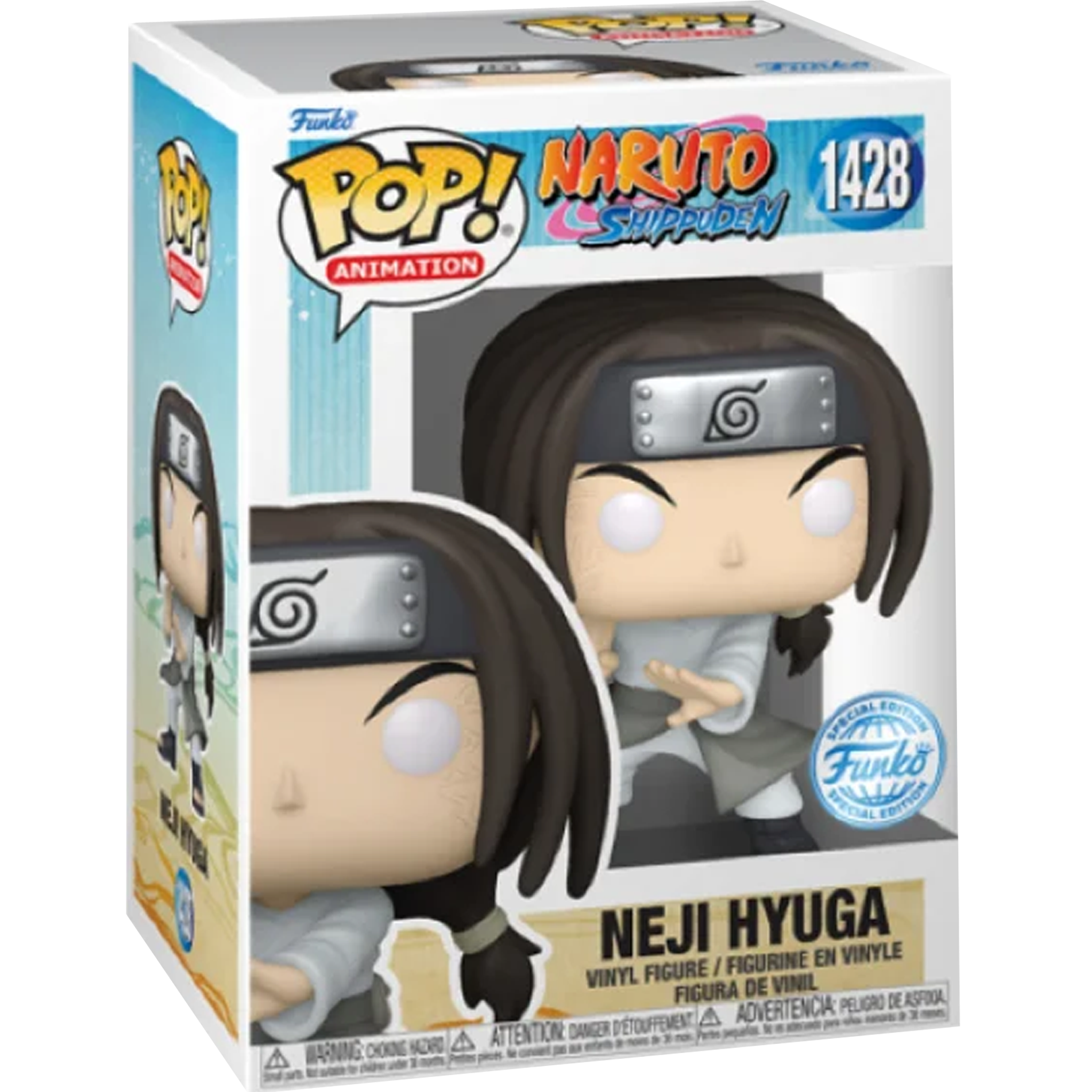 Neji Hyuga 1428 ( Naruto Shippuden ) Funko Pop