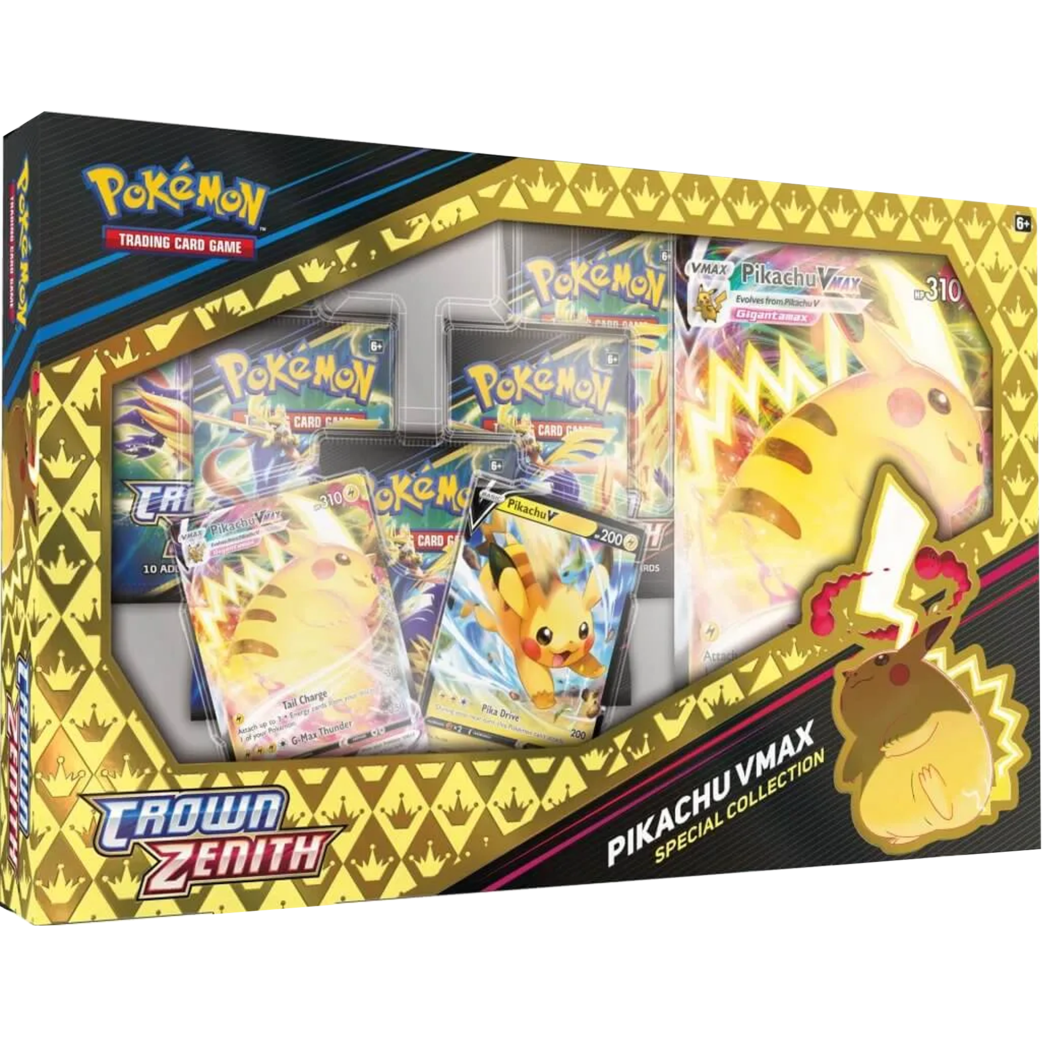 Crown Zenith Pikachu Vmax Special Collection ( Sword & Shield ) Pokemon TCG