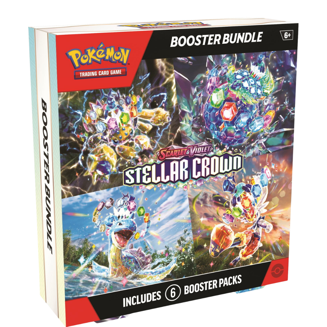 Stellar Crown Booster Bundle ( Scarlet & Violet ) Pokemon TCG