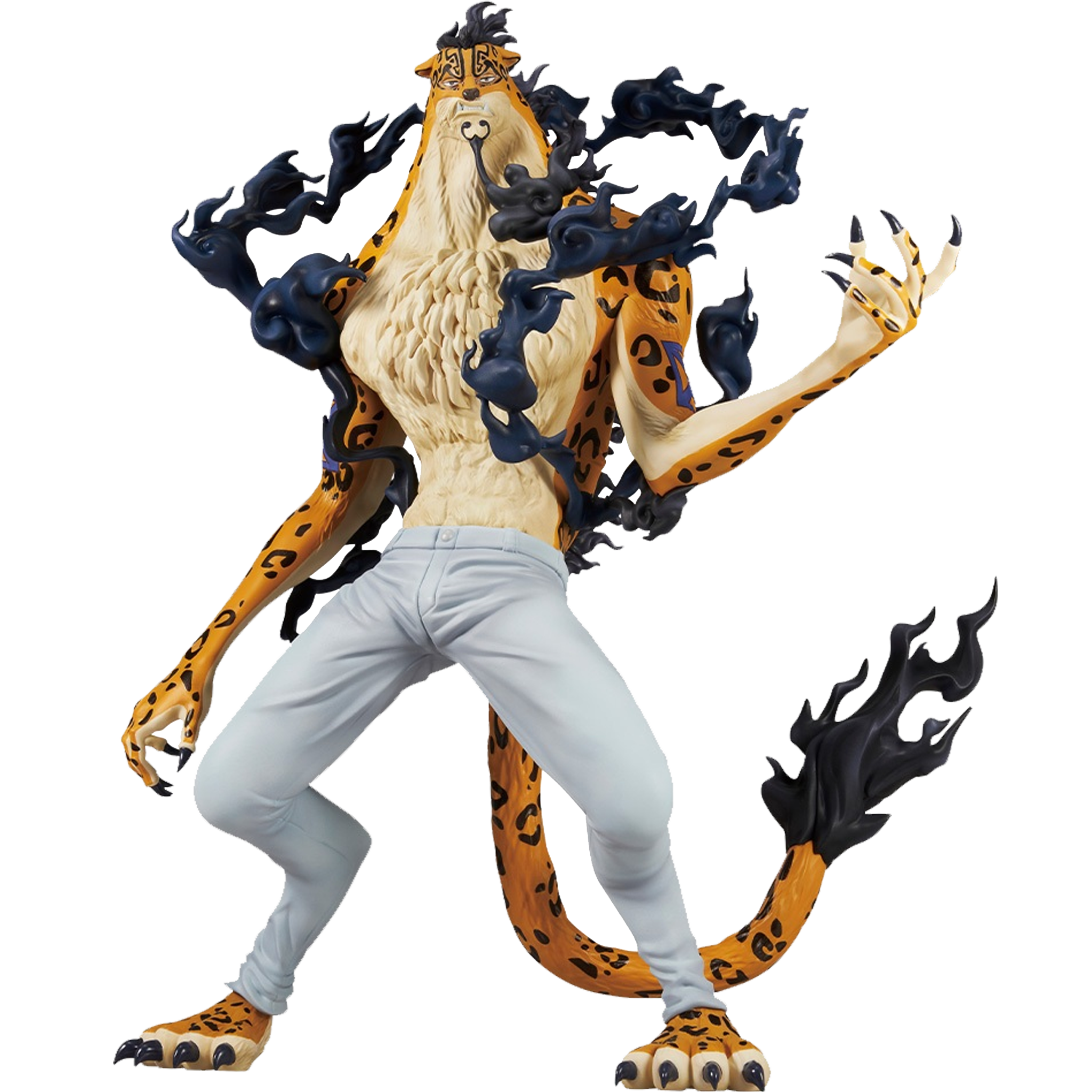 Rob Lucci Transformed Masterlise Ichiban Kuji ( One Piece ) Bandai