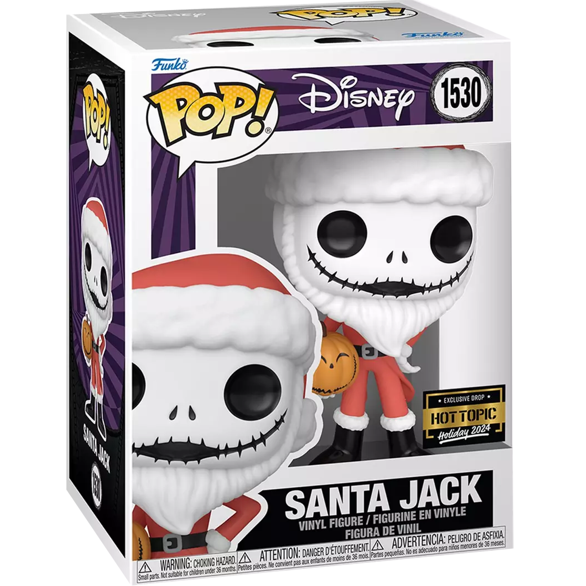 Santa Jack 1530 ( Disney Nightmare Before Christmas ) Funko Pop