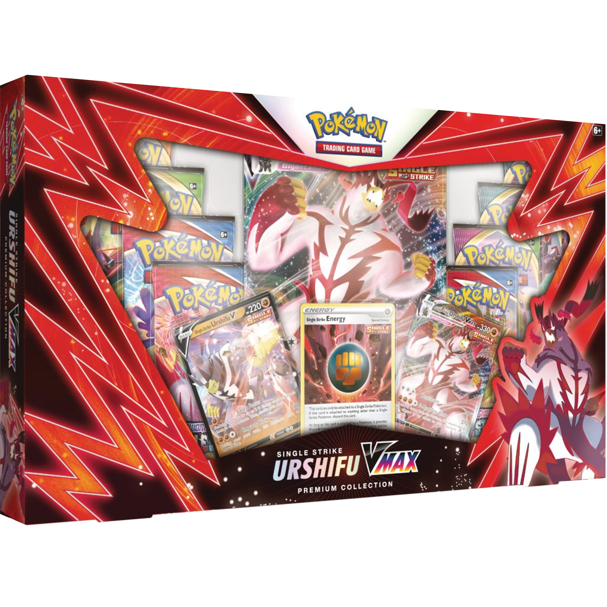Single Strike Urshifu Vmax Premium Collection ( Sword & Shield ) Pokemon TCG