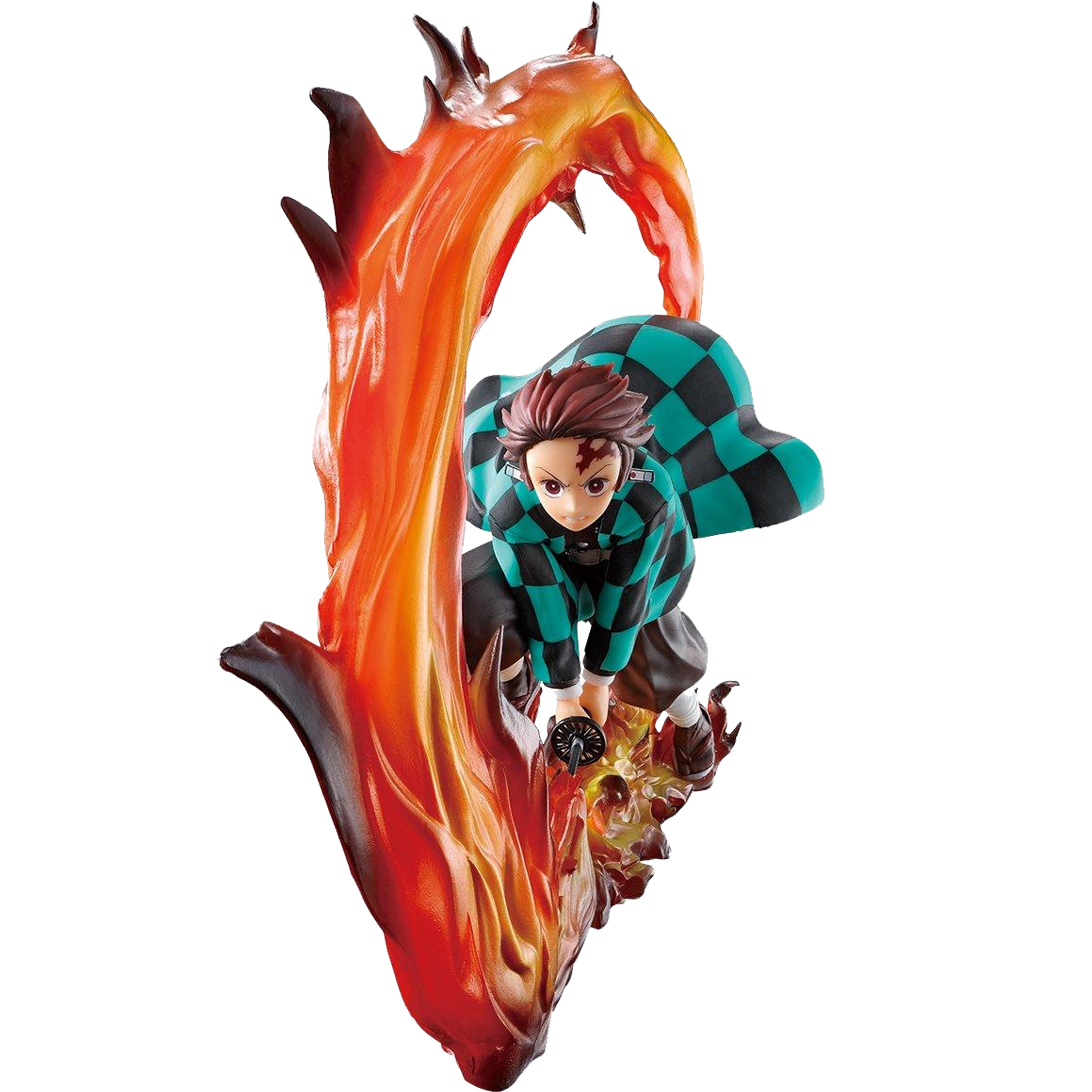 Tanjiro Kamado Flaming Blade Ichiban Kuji ( Demon Slayer ) Bandai