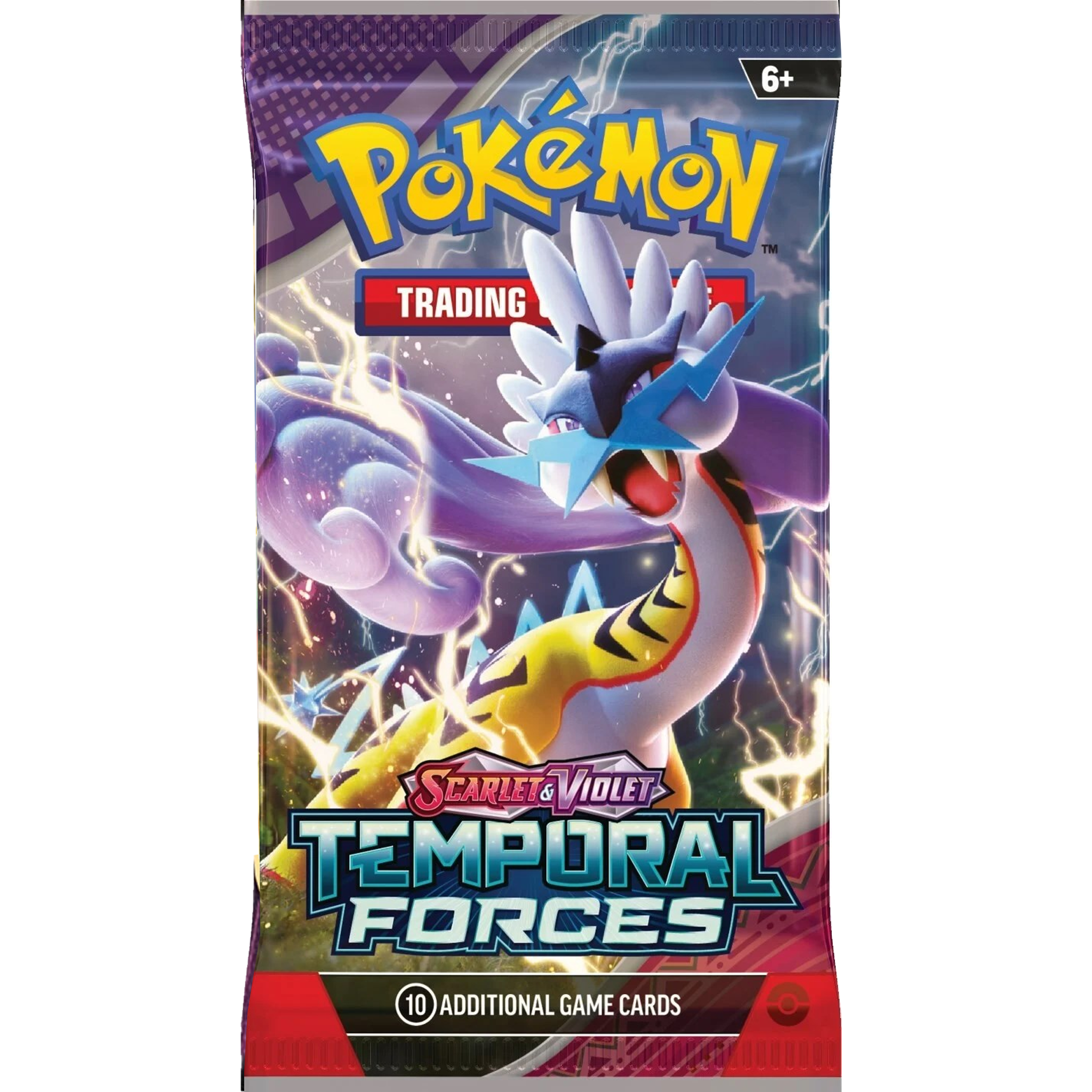 Temporal Force Booster Pack - Random Artwork ( Scarlet & Violet ) Pokemon TCG