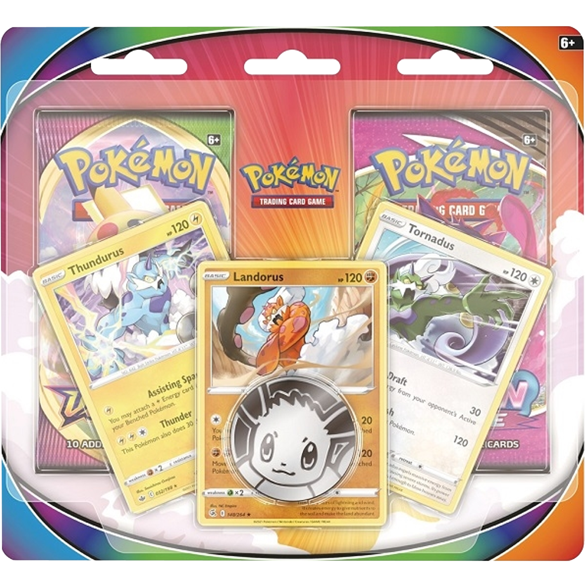 Thundurus Blister ( Sword & Shield ) Pokemon TCG