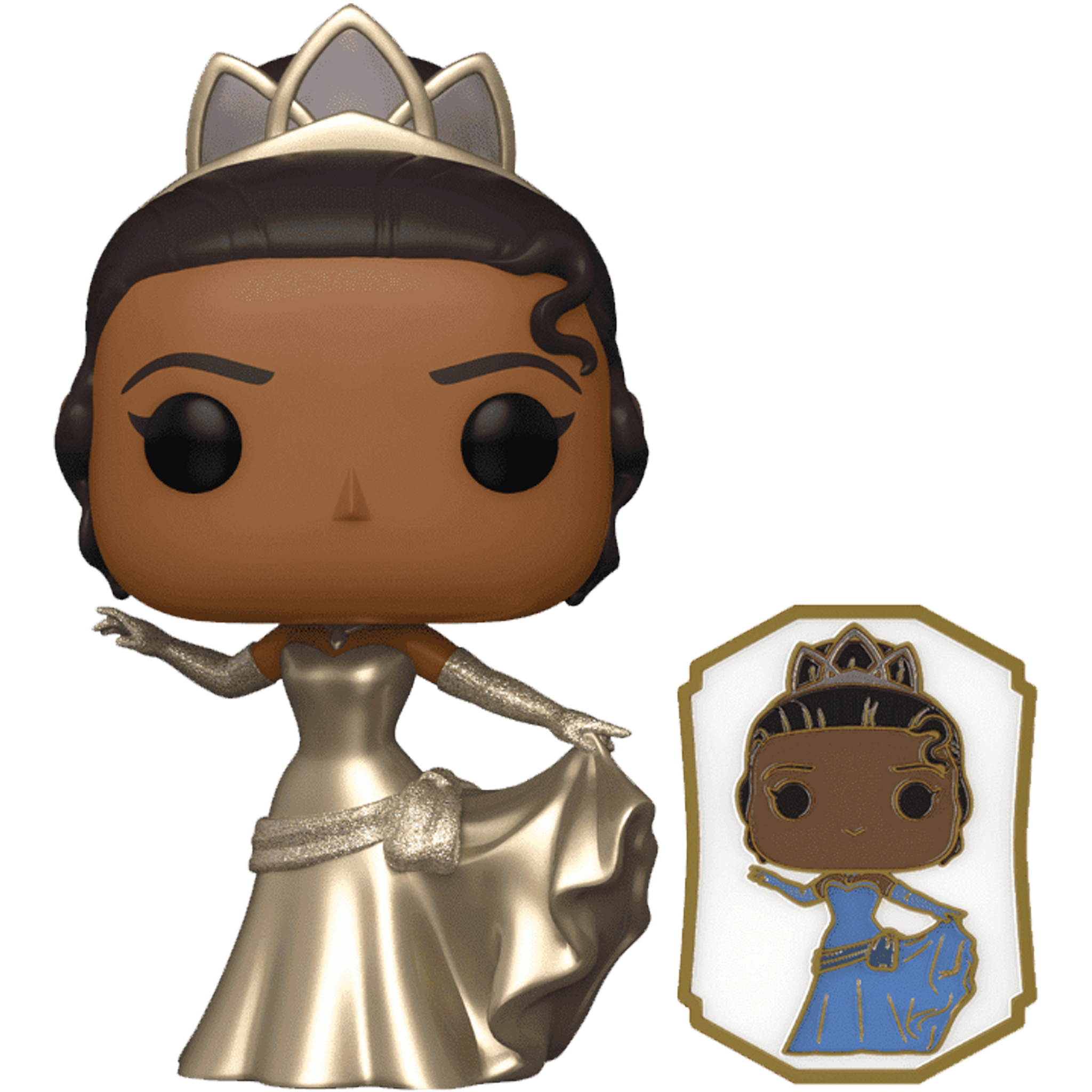 Tiana Gold with Pin 224 ( Disney ) Funko Pop