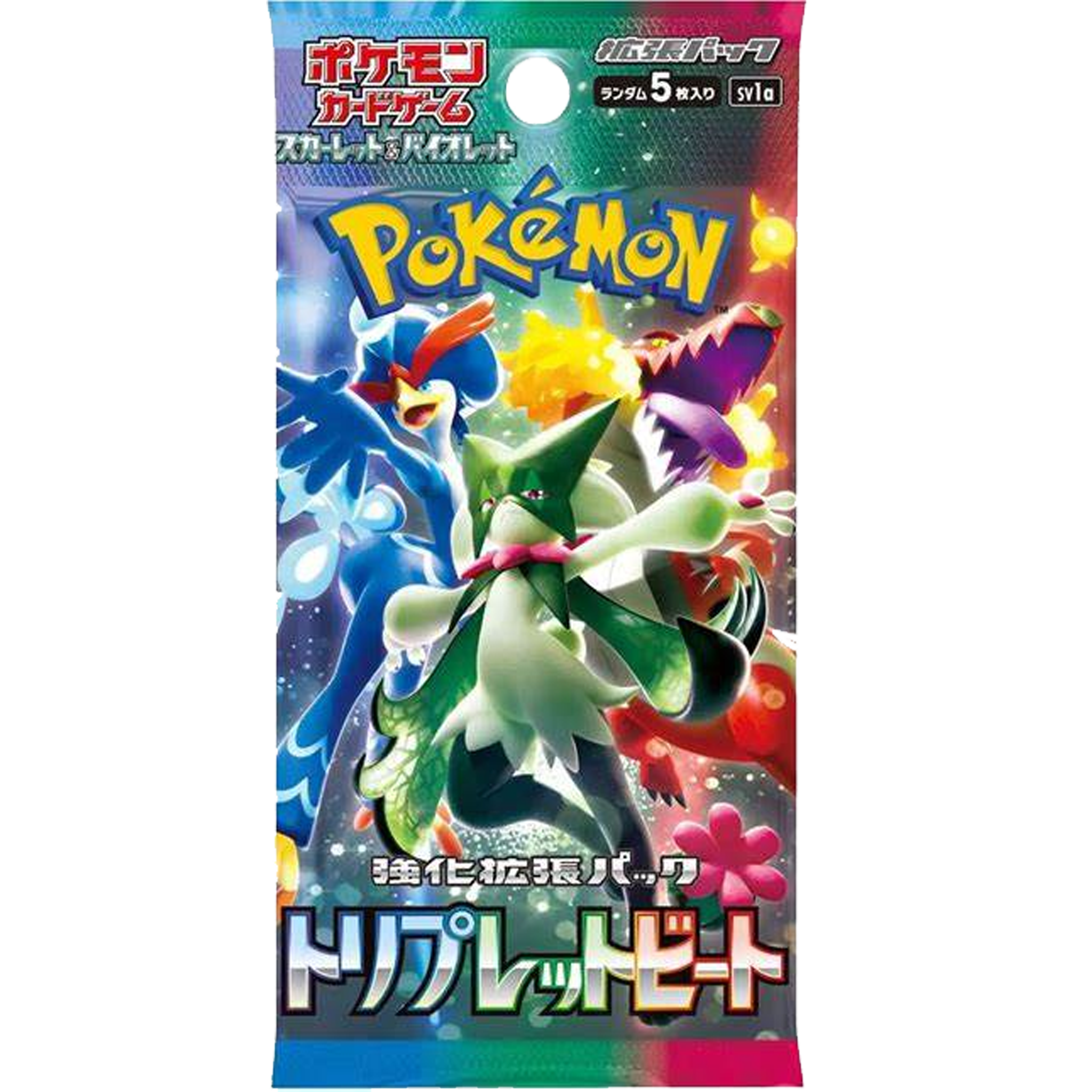 Triple Beat Japanese Booster Pack ( Scarlet & Violet ) Pokemon TCG