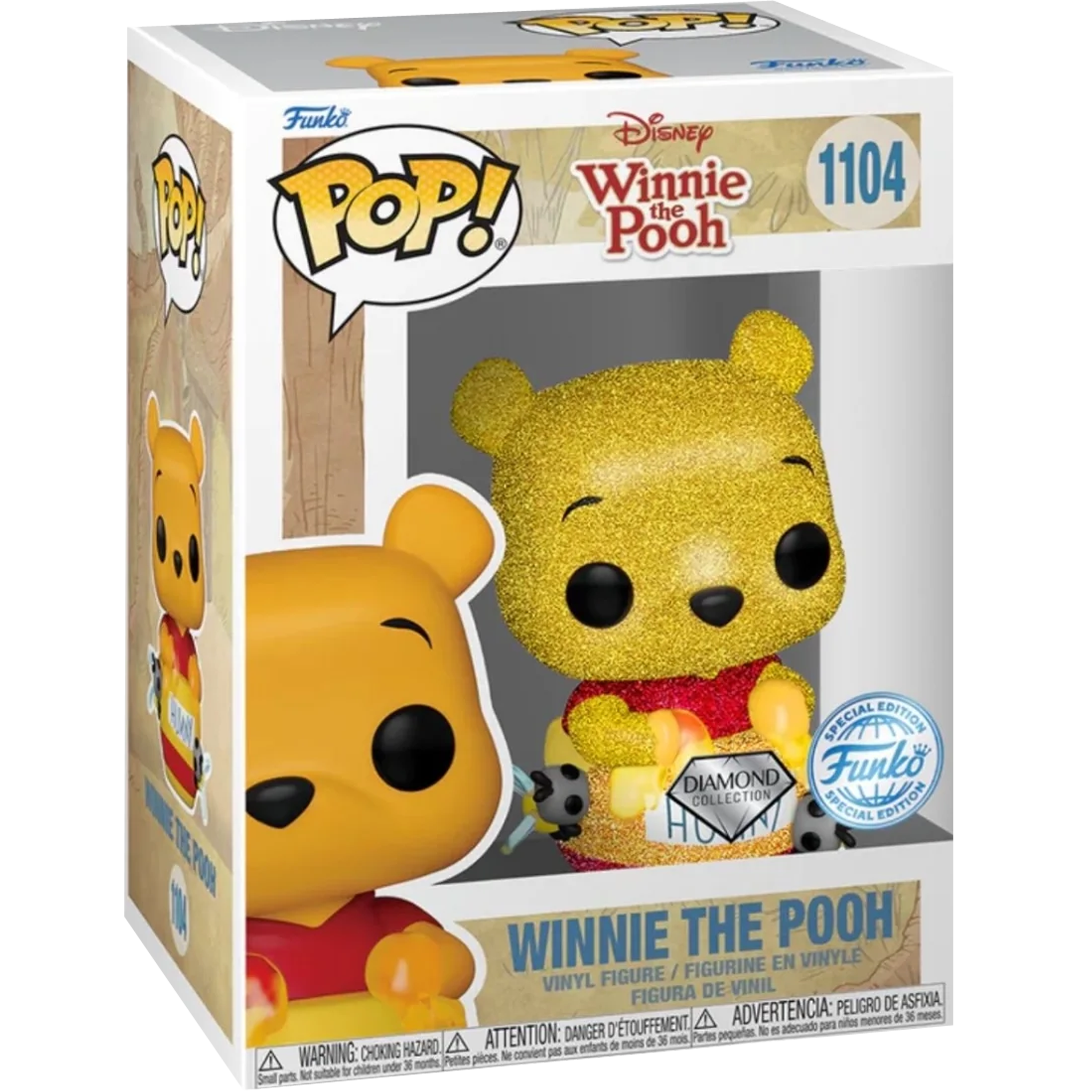 Winnie the Pooh Glitter 1104 ( Disney Winnie the Pooh ) Funko Pop