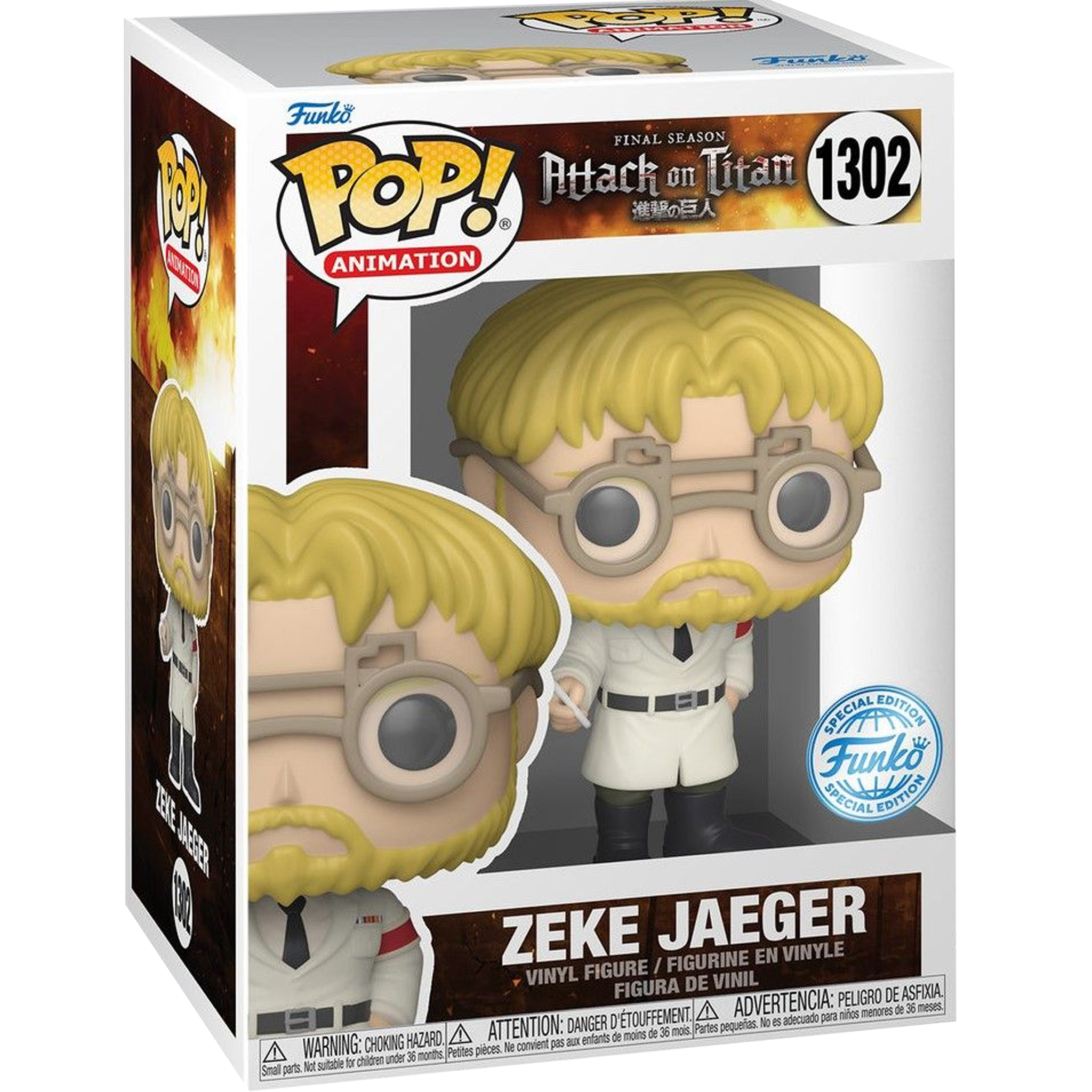 Zeke Jaeger 1302 ( Attack on Titans ) Funko Pop