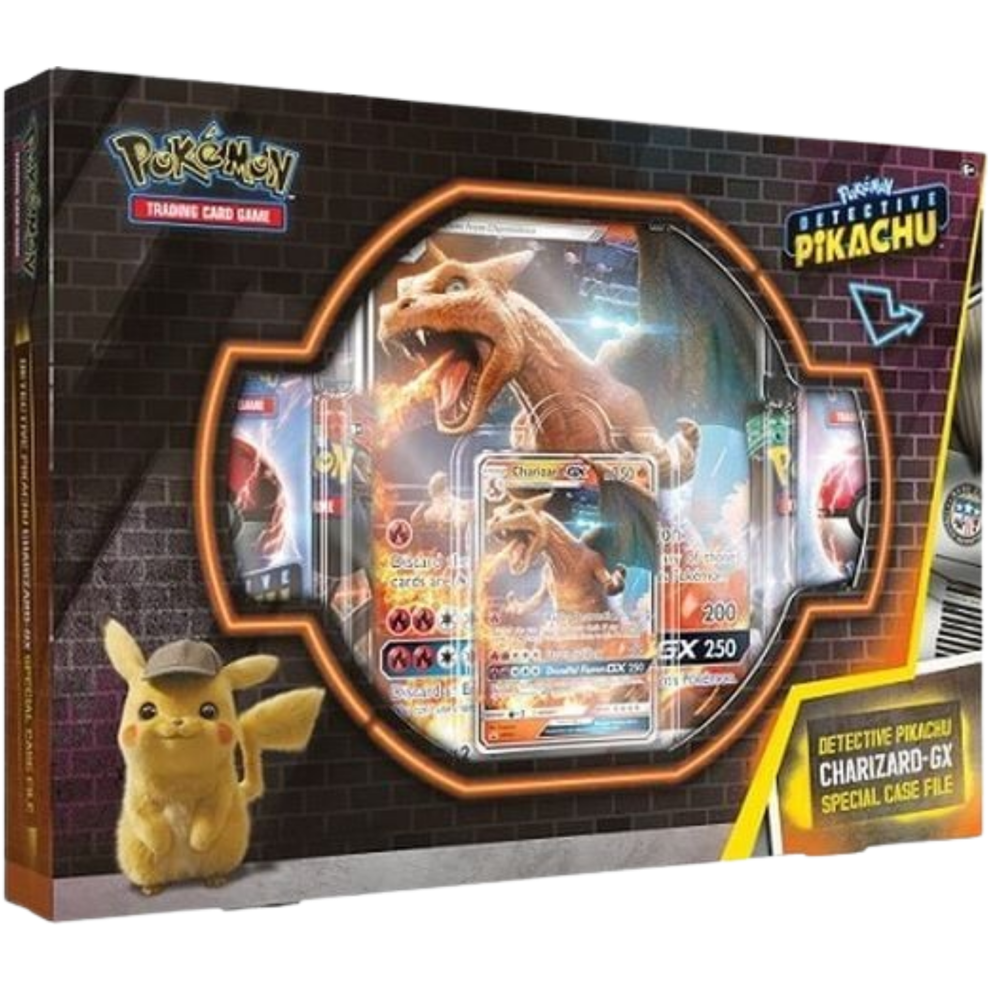 Charizard GX Special Case File ( Detective Pikachu ) Pokemon TCG