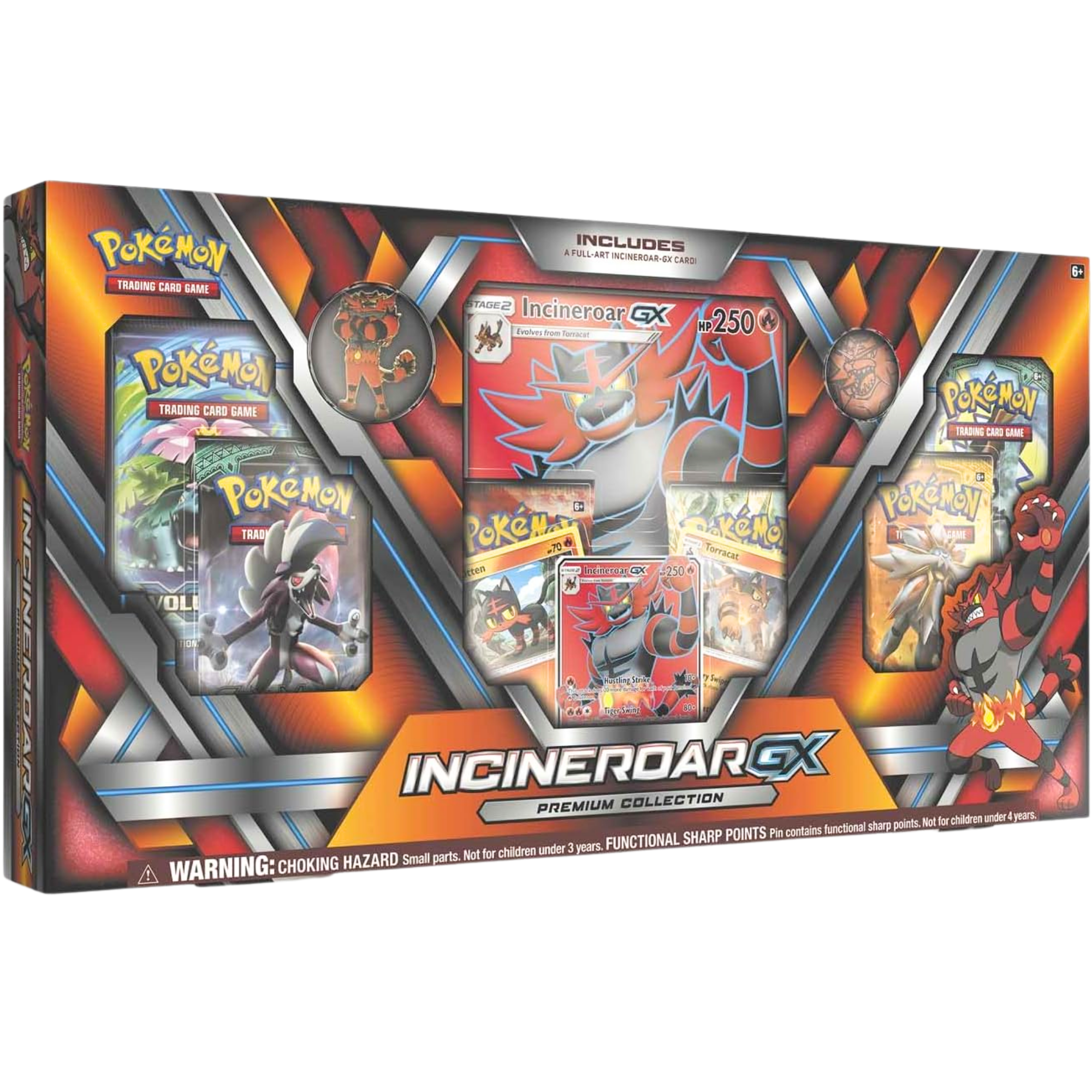 Incineroar GX Premium Collection ( Sun & Moon ) Pokemon TCG
