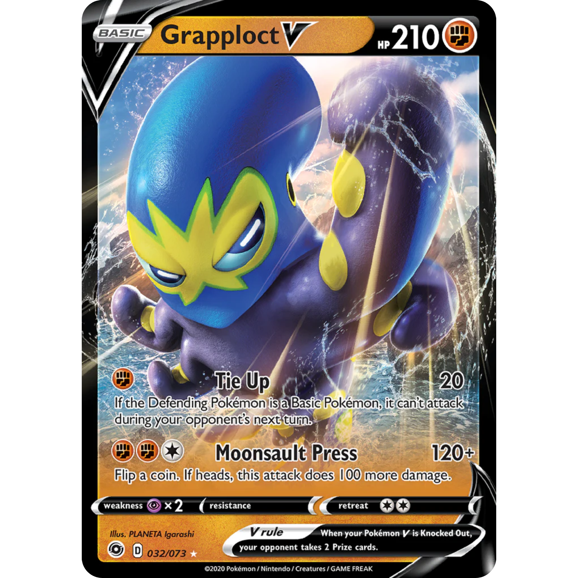 Grapploct V (032/073) [Sword & Shield: Champion's Path]