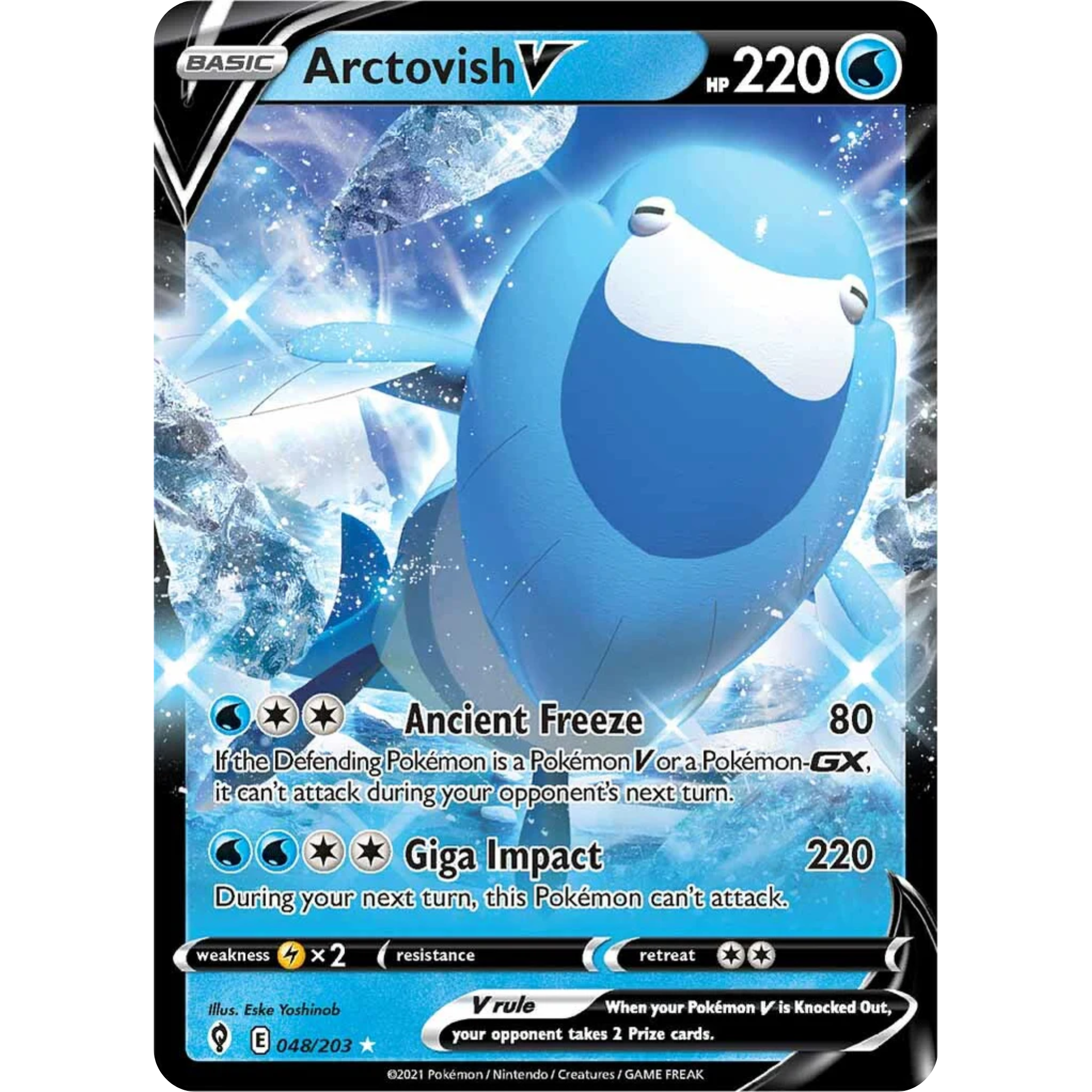 Arctovish V (048/203) [Sword & Shield: Evolving Skies]