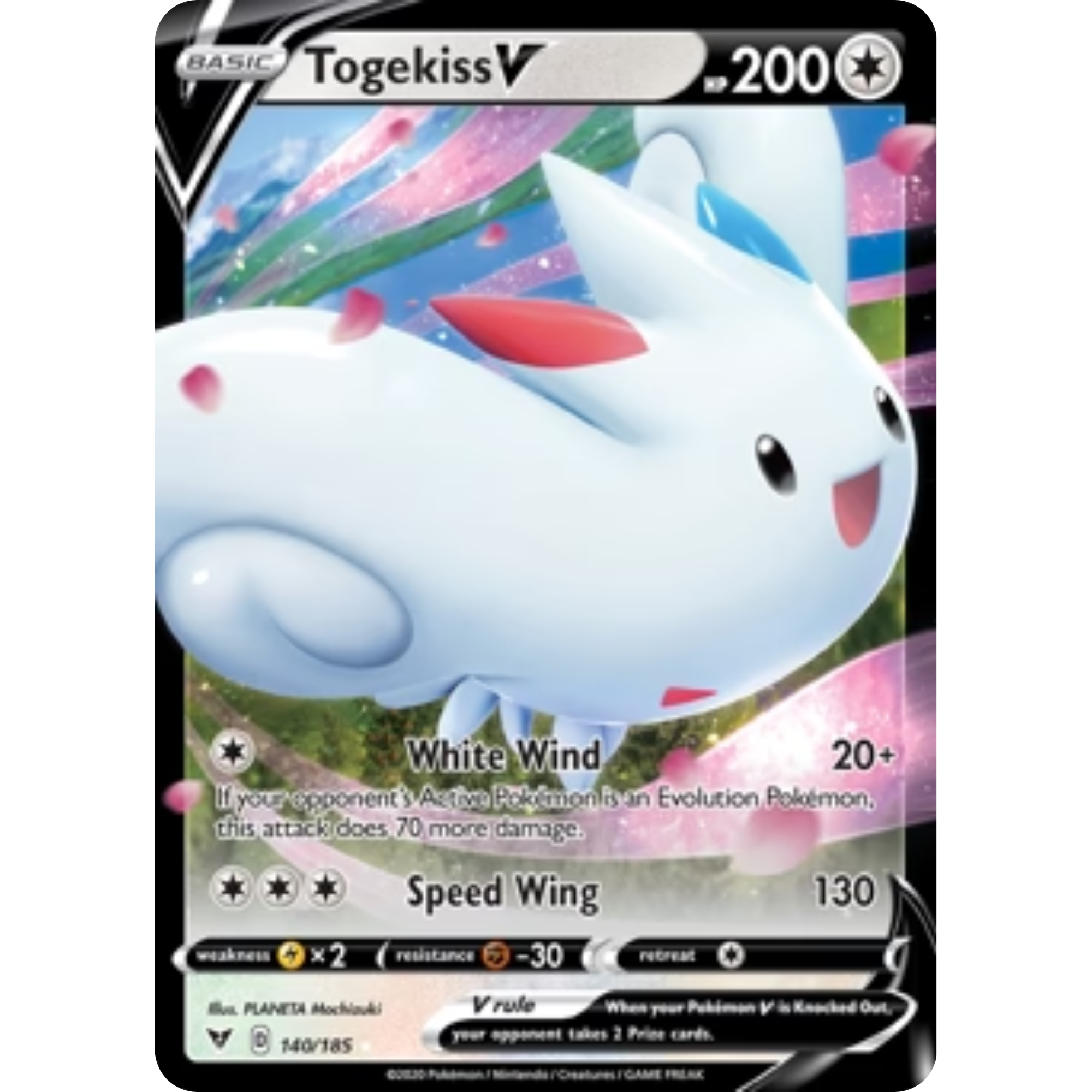 Togekiss V (140/185) [Sword & Shield: Vivid Voltage]