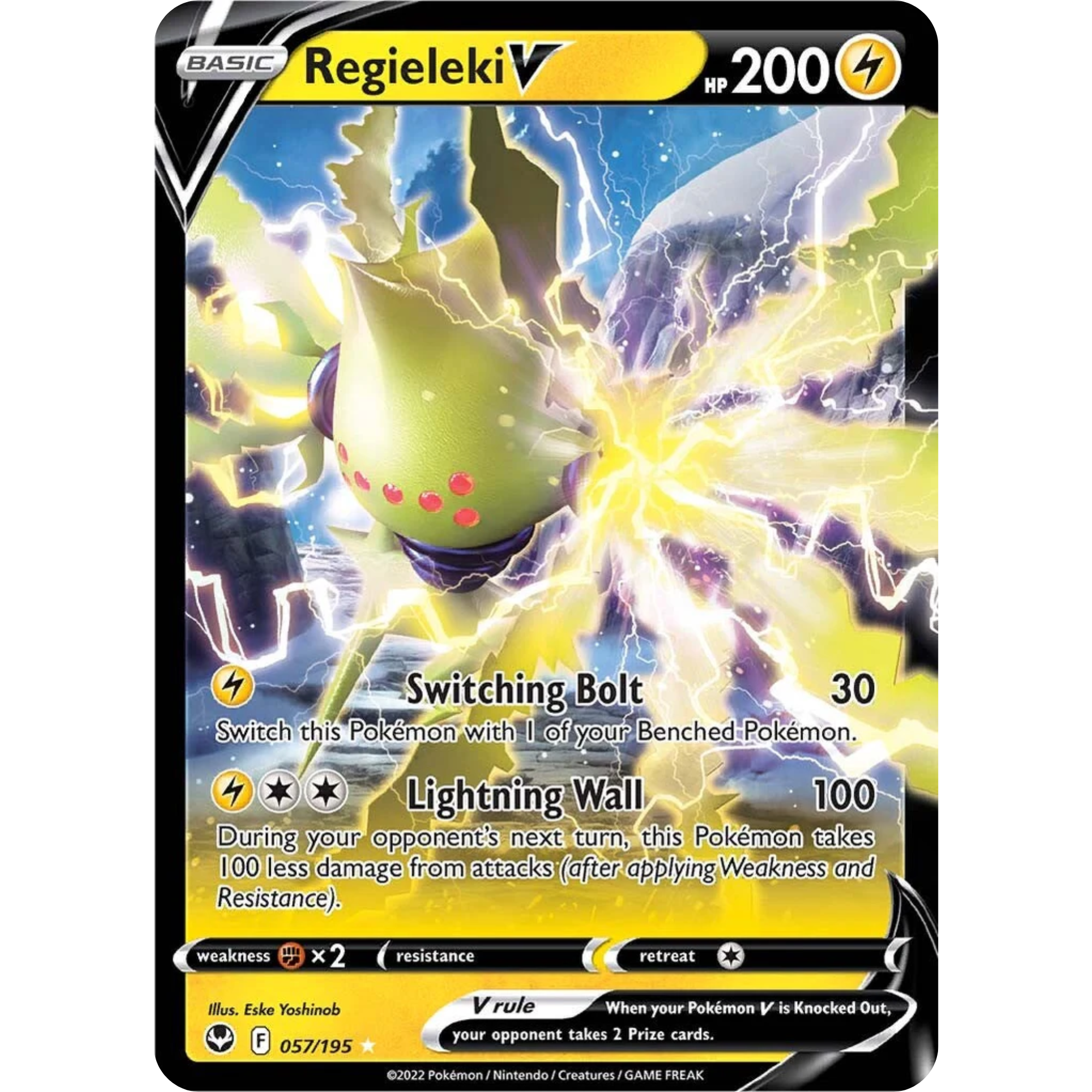 Regieleki V (057/195) [Sword & Shield: Silver Tempest]
