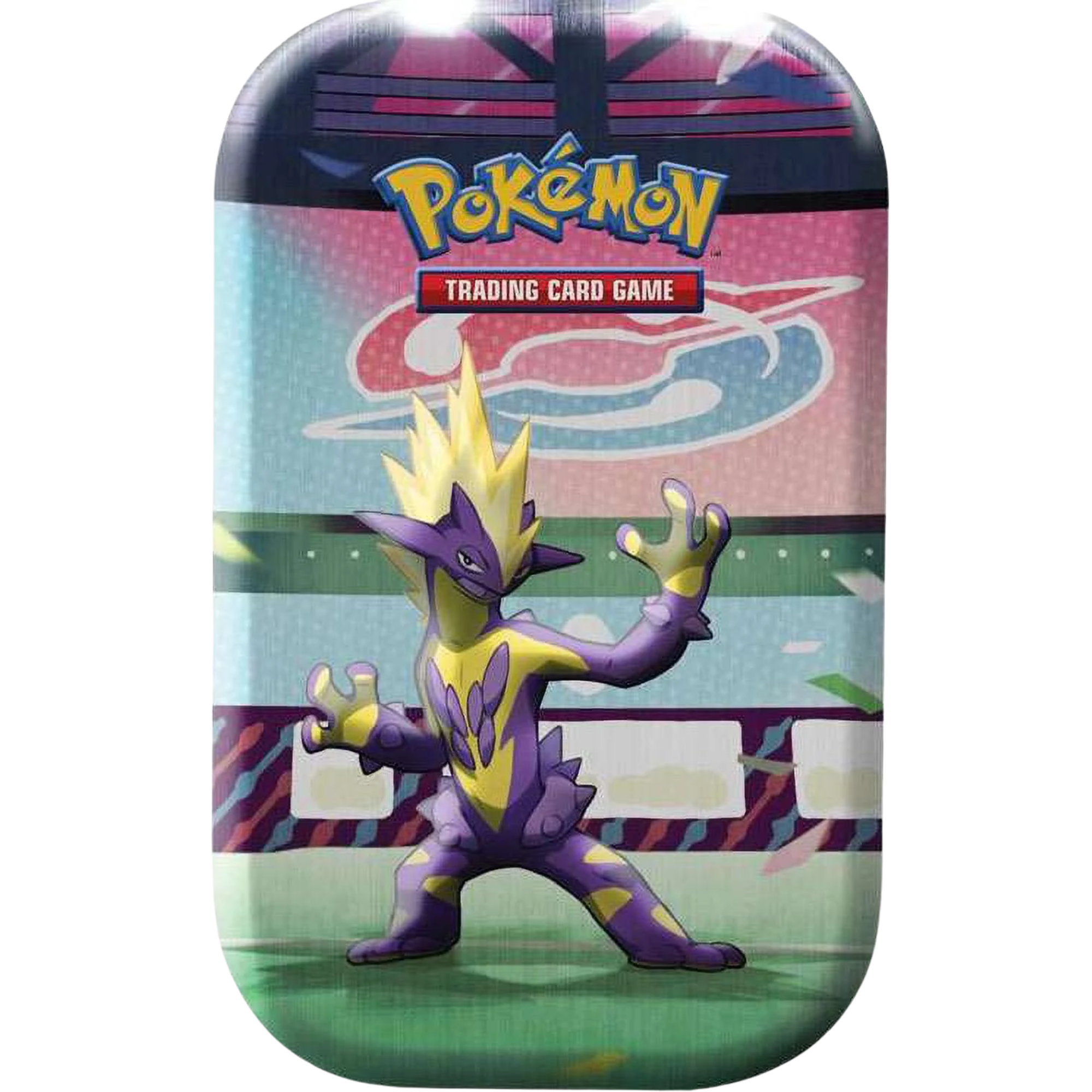 Galar Power C23 Mini Tin - Toxtricity ( Sword & Shield ) Pokemon TCG