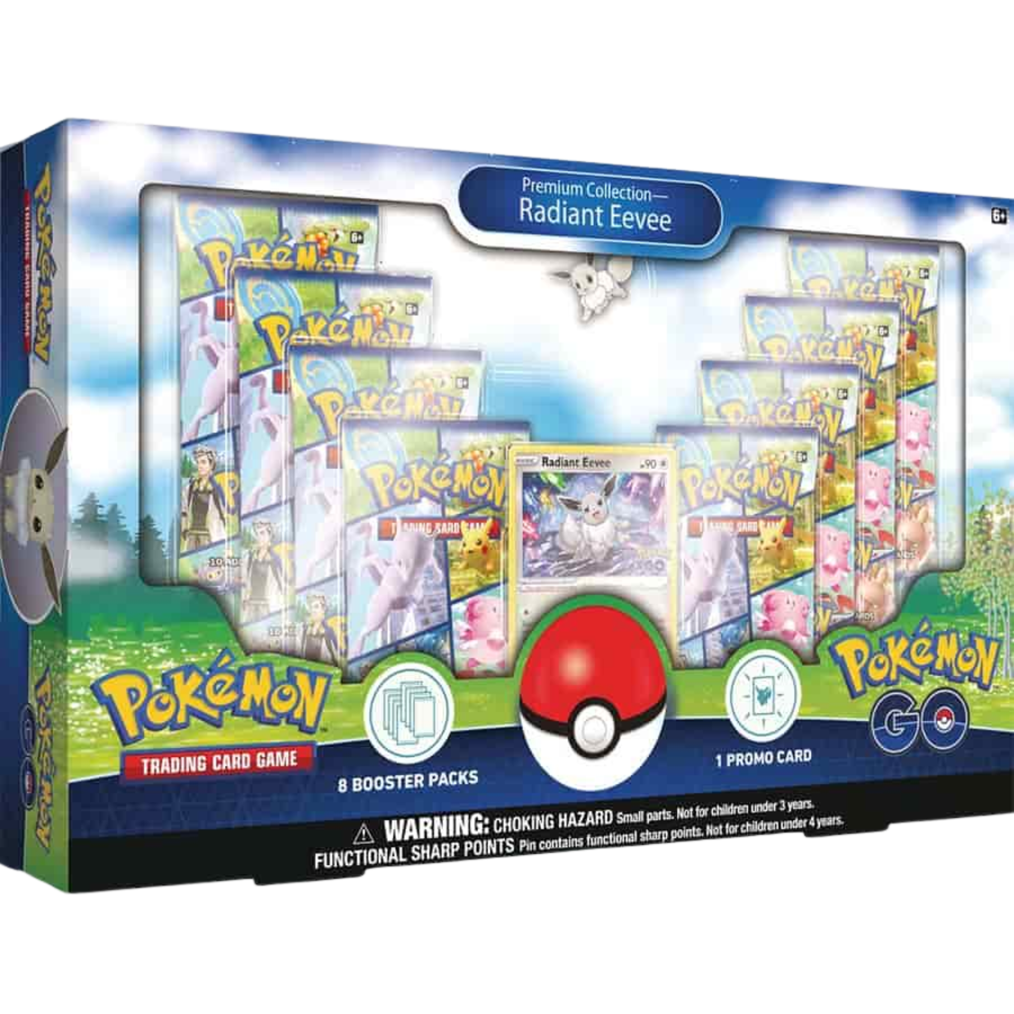 Radiant Eevee Premium Collection ( Pokemon GO ) Pokemon TCG