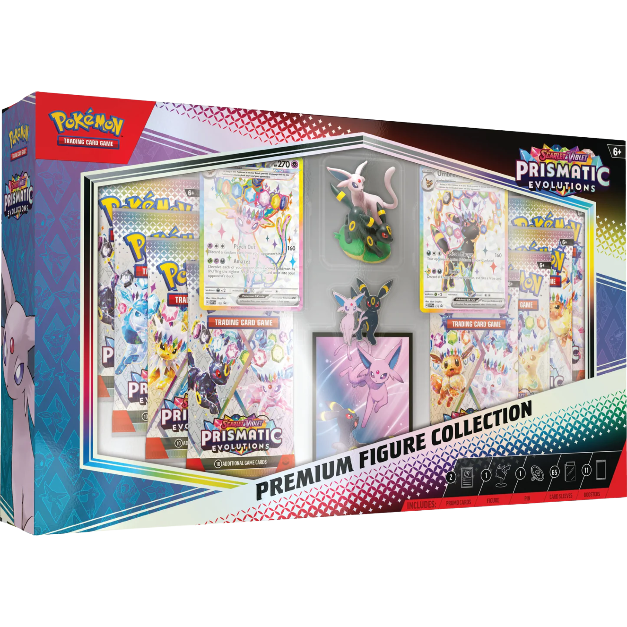 Prismatic Evolutions Premium Figure Collection ( Scarlet & Violet ) Pokemon TCG