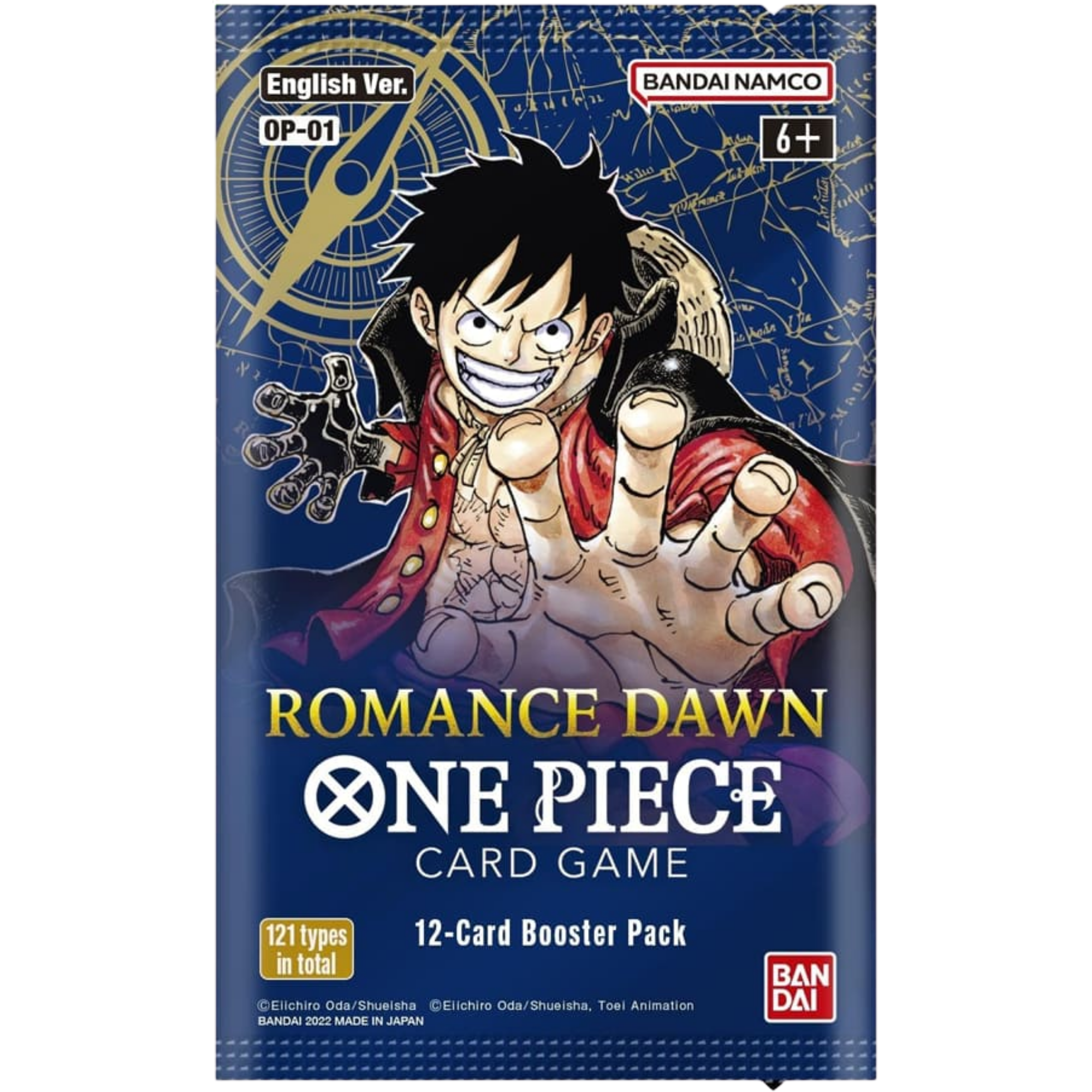 Romance Dawn English Booster Pack ( One Piece OP-01 ) Bandai TCG