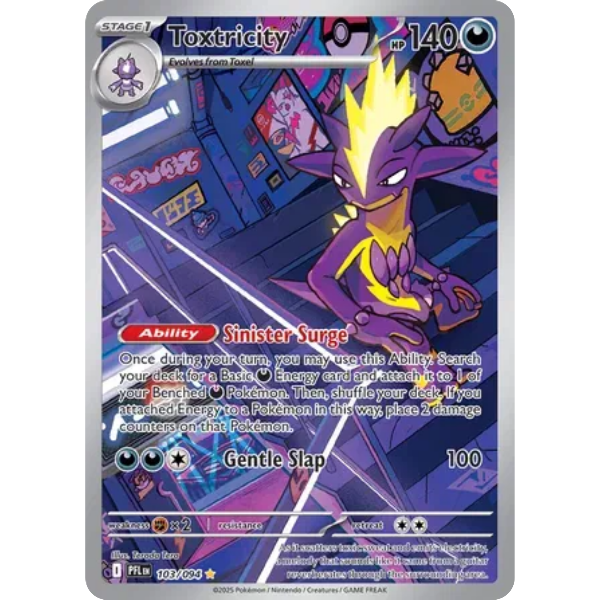Toxtricity (103/094) [Phantasmal Flames]