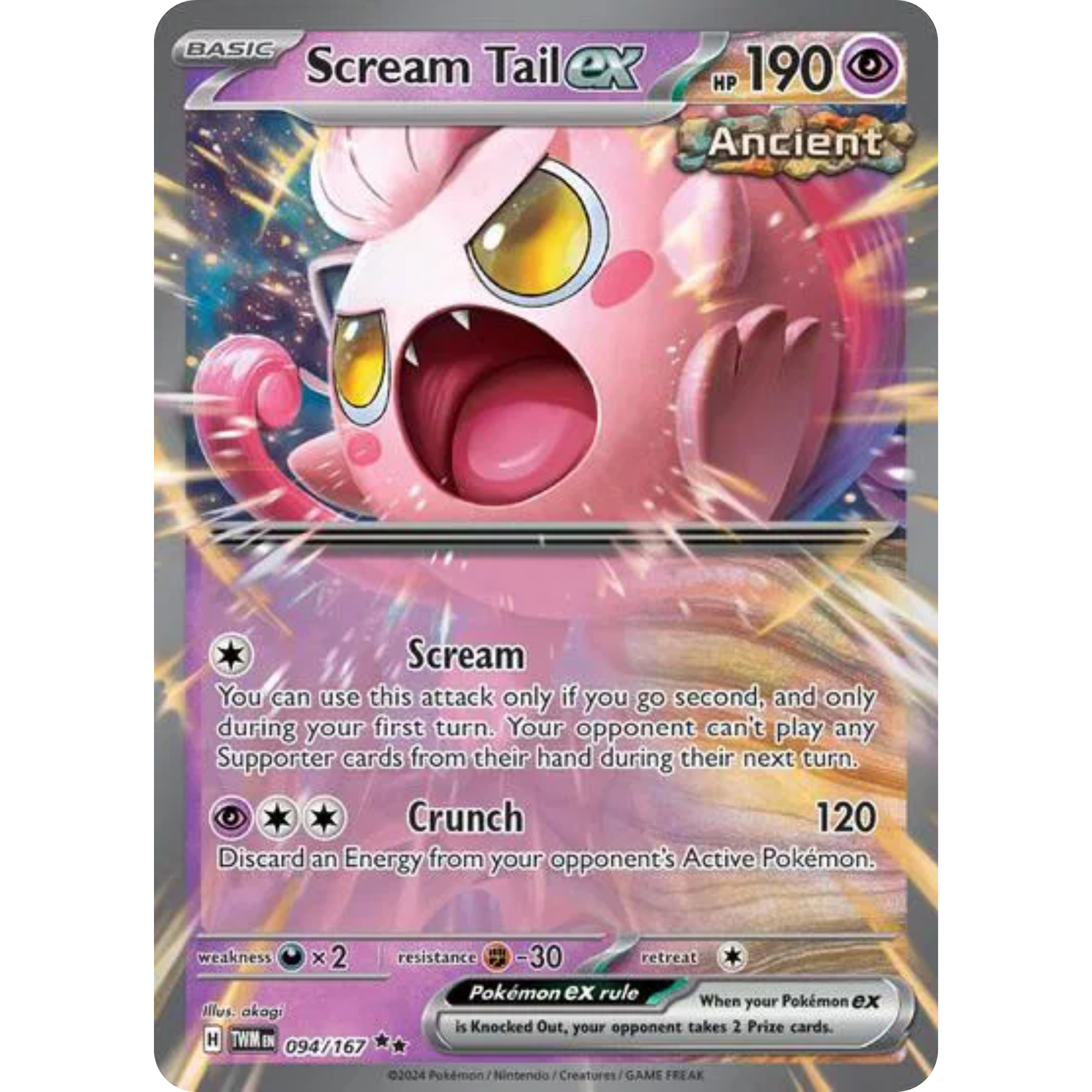 Scream Tail ex (094/167) [Twilight Masquerade]
