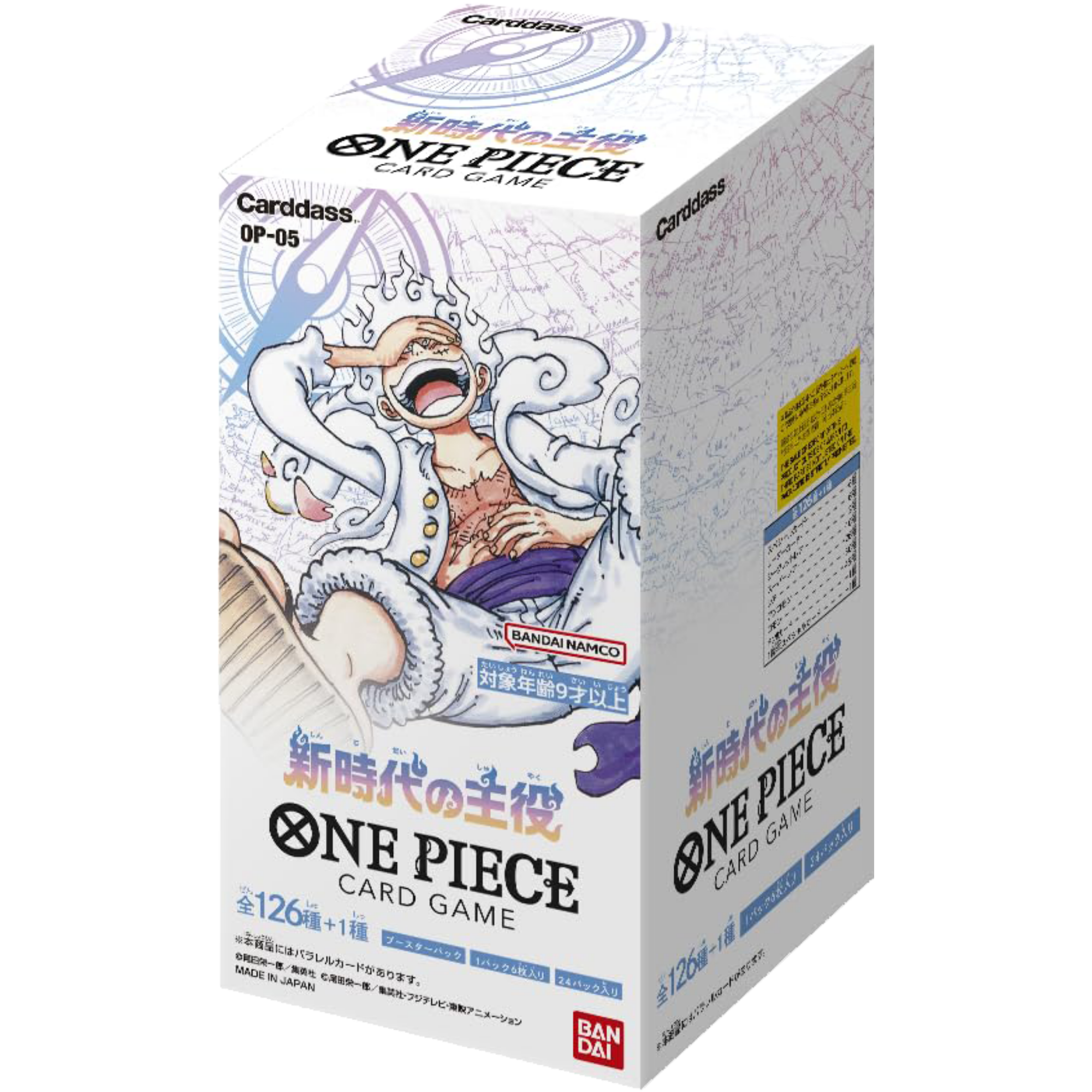 Awakening of the New Era Japanese Booster Box ( One Piece OP-05 ) Bandai TCG