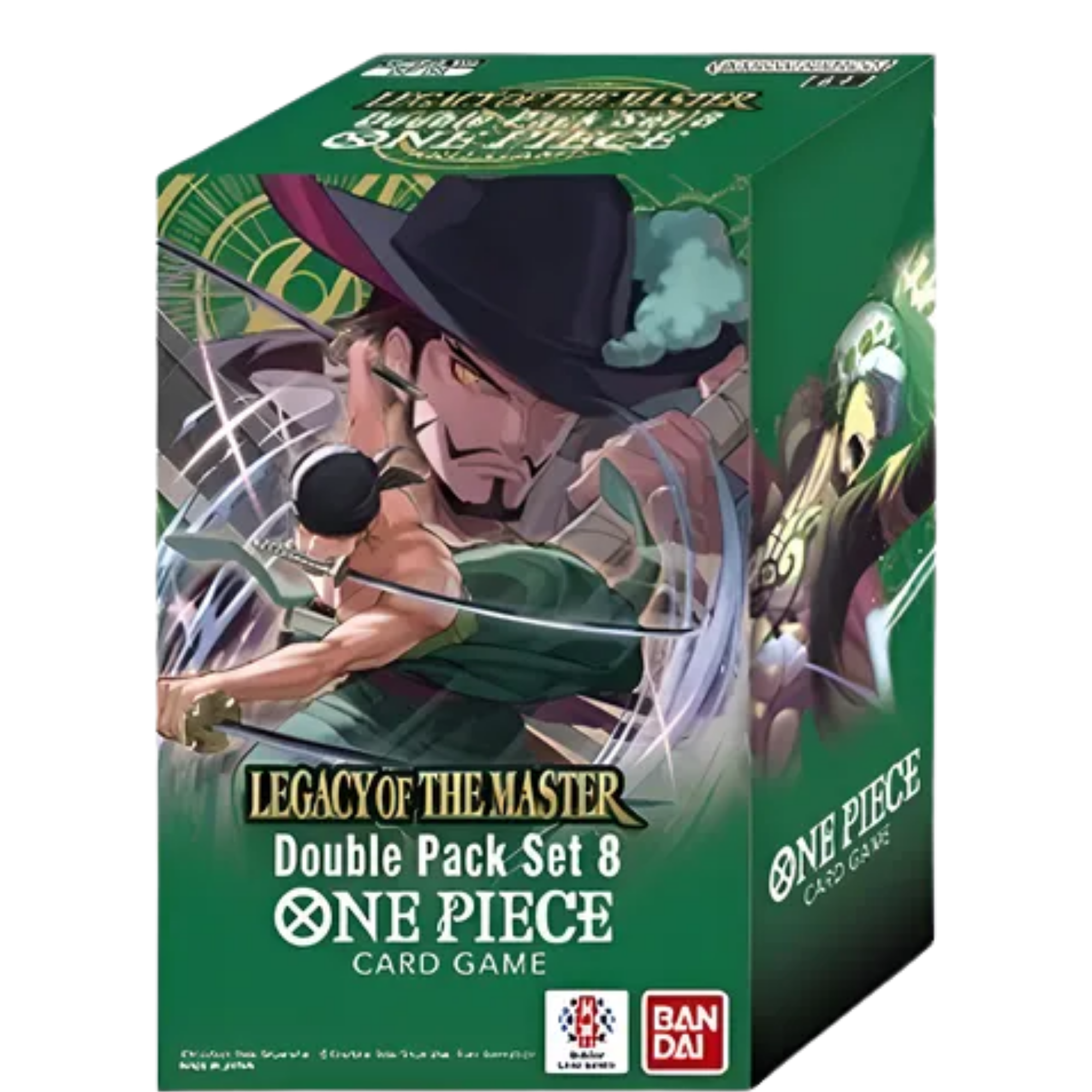 Legacy of the Master Double Pack Set 8 ( One Piece DP-08 ) Bandai TCG