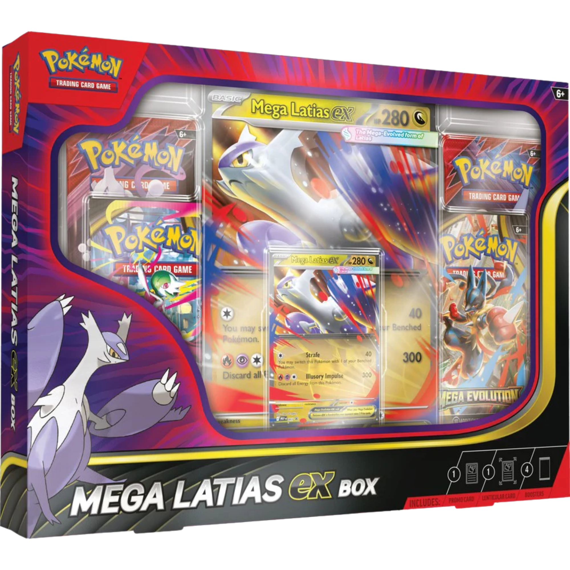 Mega Latias ex Box ( Mega Evolution ) Pokemon TCG