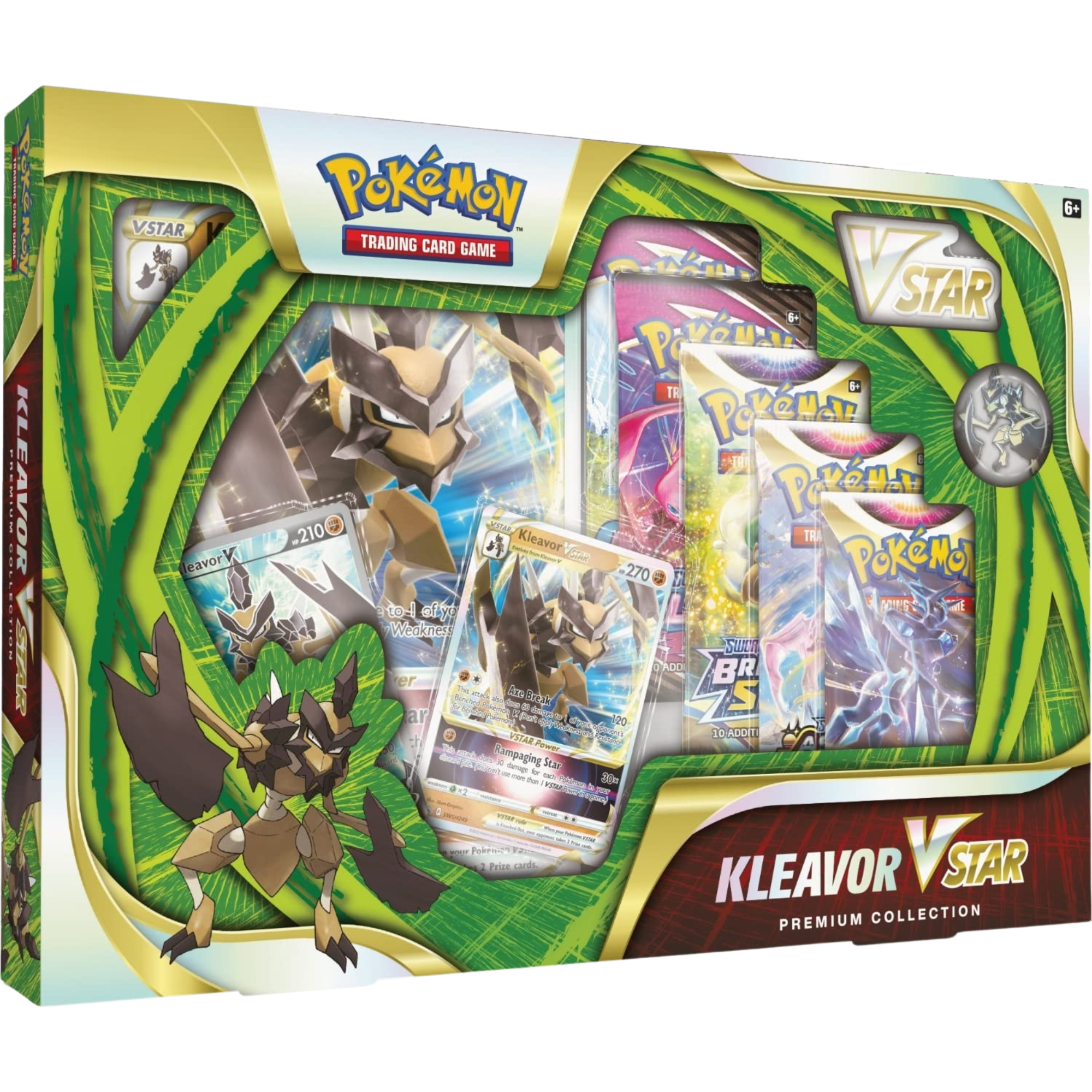 Kleavor VStar Premium Collection ( Sword & Shield ) Pokemon TCG