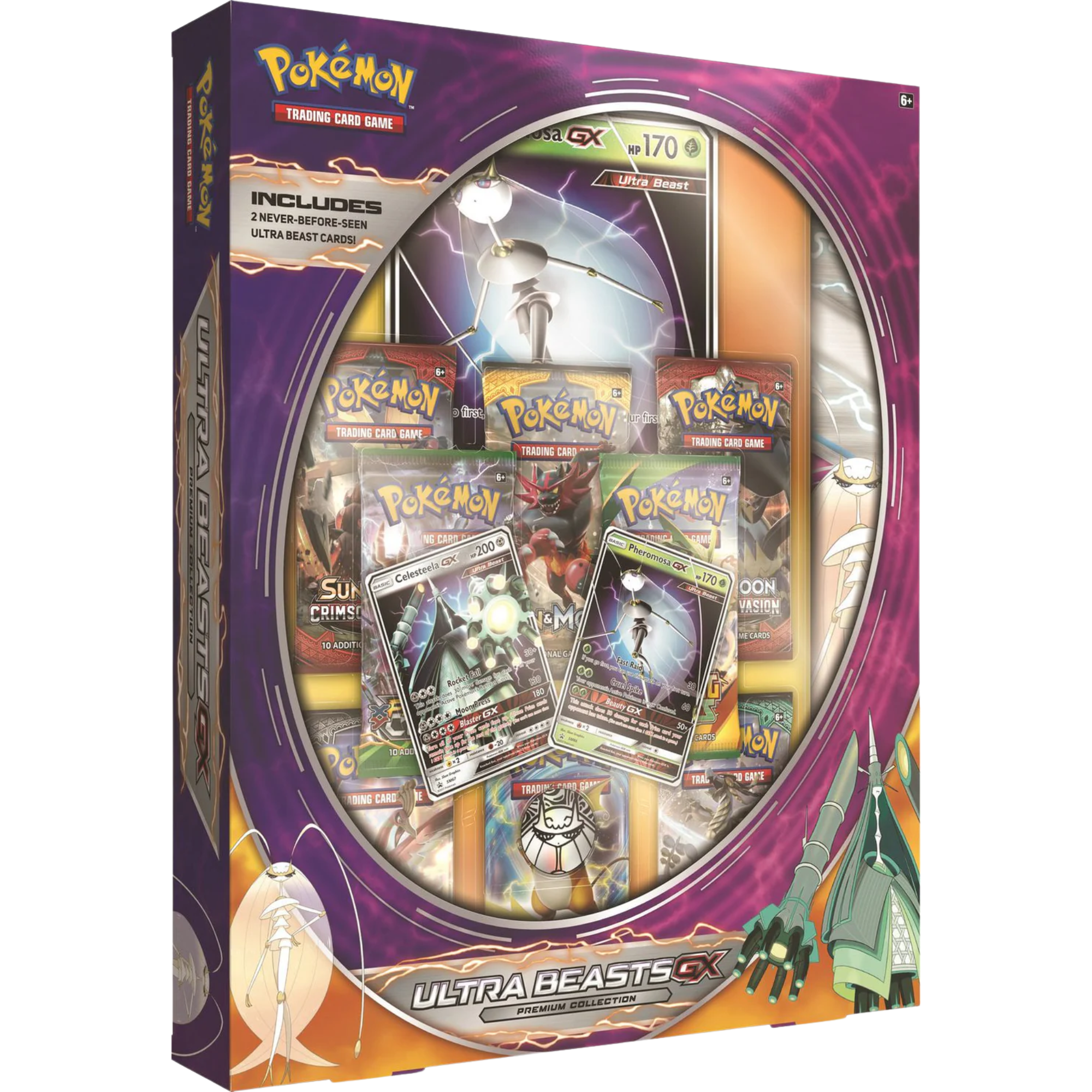 Ultra Beasts GX Premium Collection - Pheromosa & Celesteela ( Sun & Moon ) Pokemon TCG