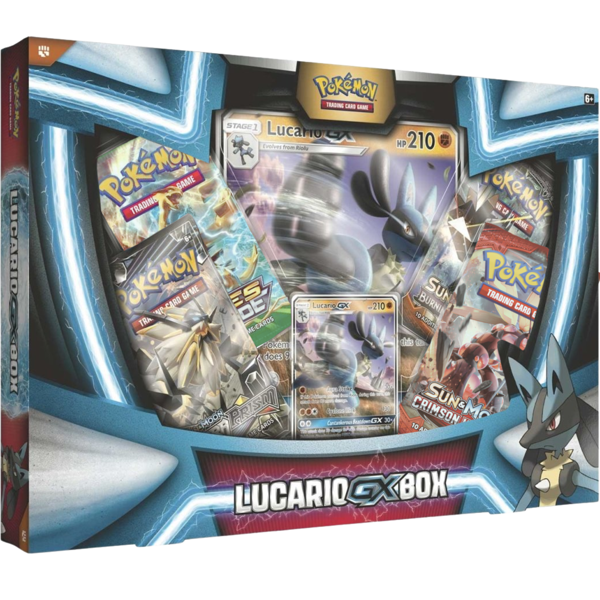 Lucario GX Box ( Sun & Moon ) Pokemon TCG