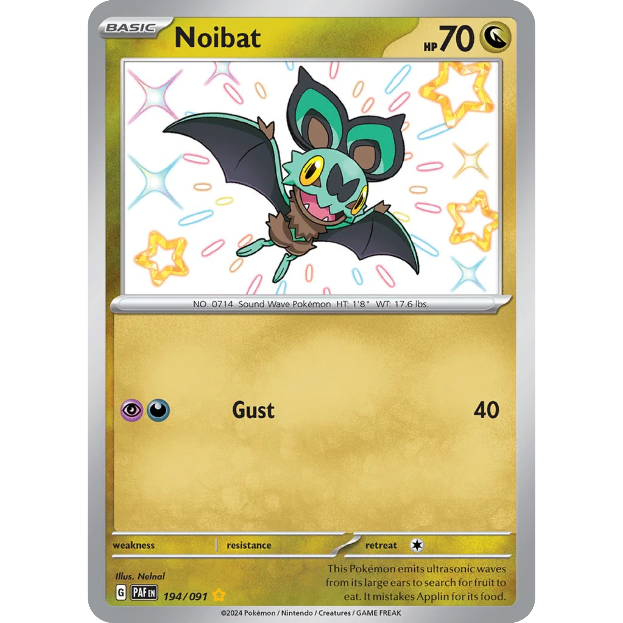 Noibat (194/091) [Scarlet & Violet: Paldean Fates]
