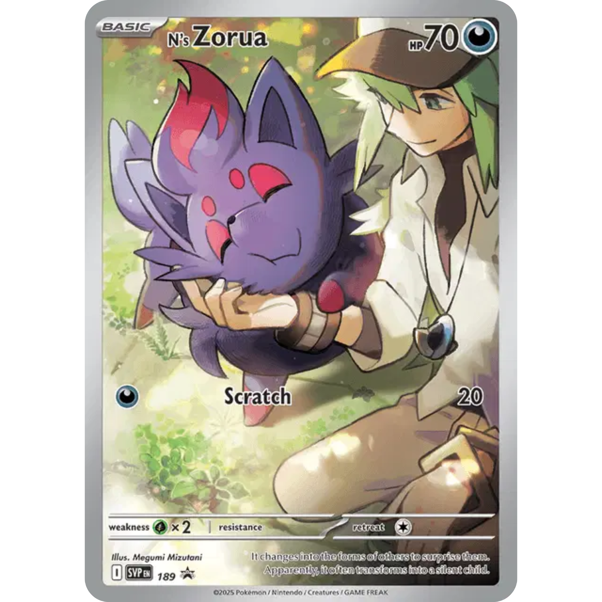 N's Zorua - 189 [SV Scarlet and Violet Promo Cards]