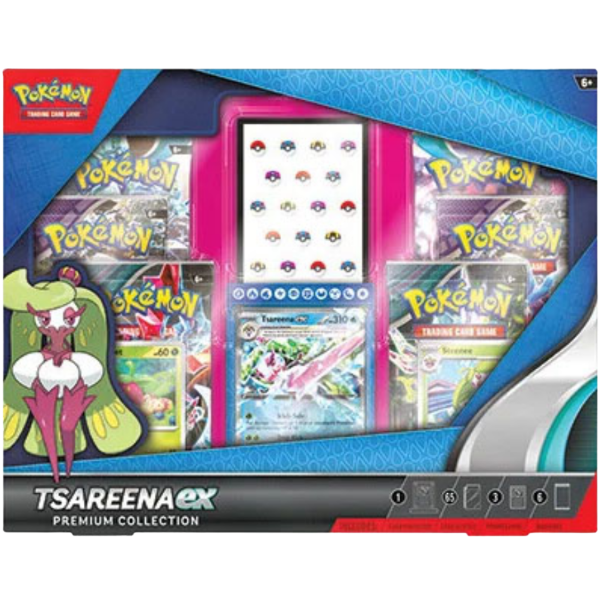 Tsareena ex Premium Collection ( Scarlet & Violet ) Pokemon TCG