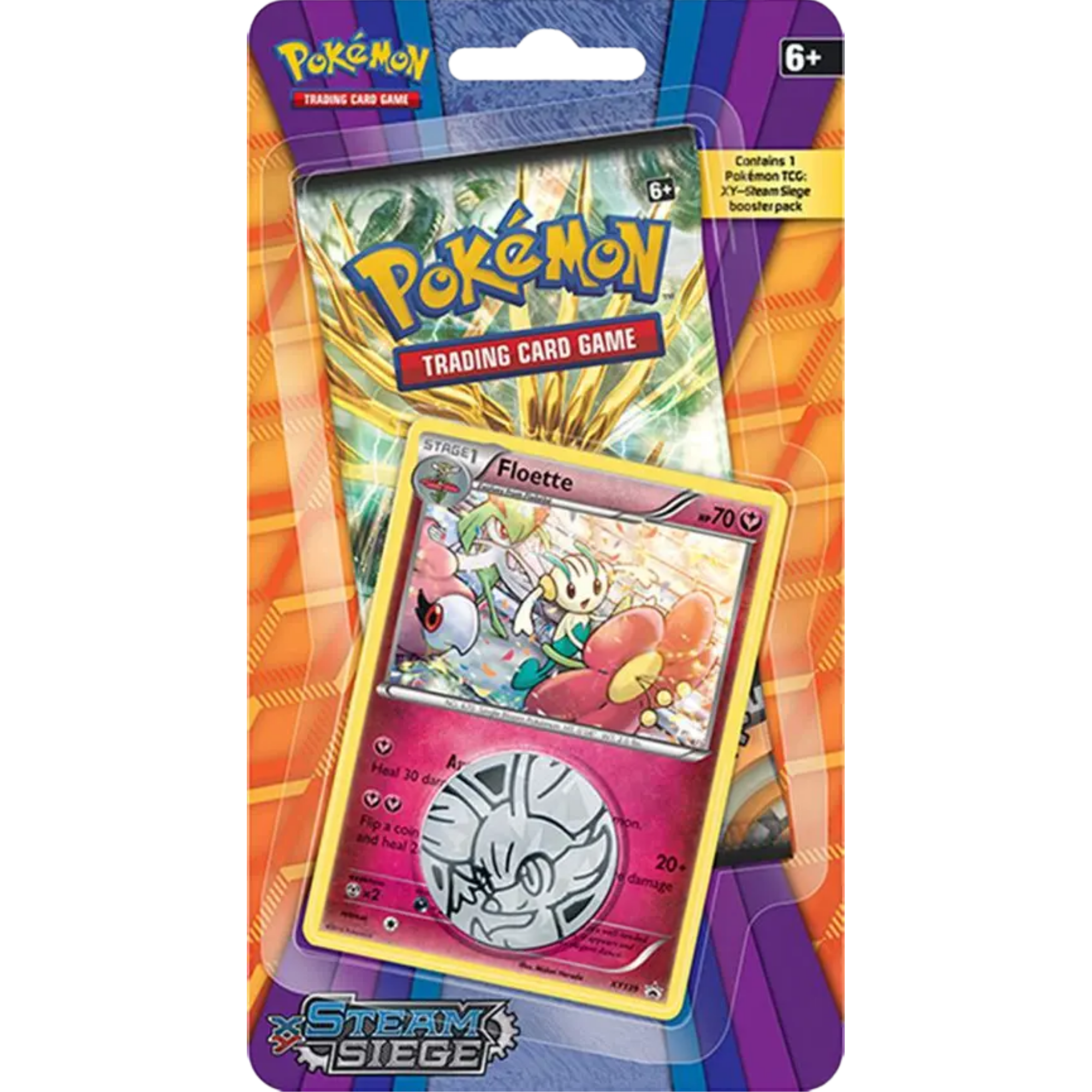 Steam Siege Single Pack Blister - Floette ( XY ) Pokemon TCG