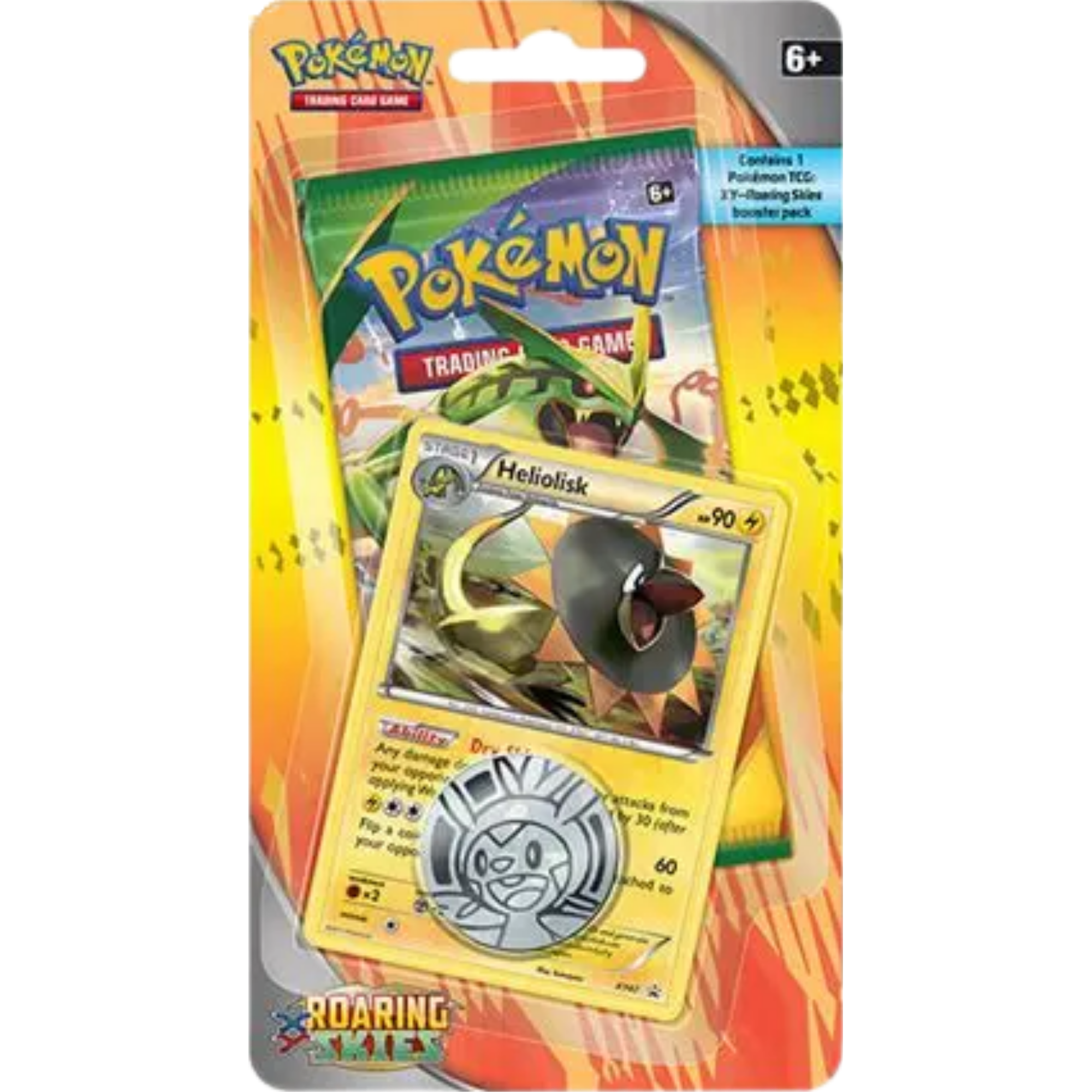 Roaring Skies Single Pack Blister - Heliolisk ( XY ) Pokemon TCG
