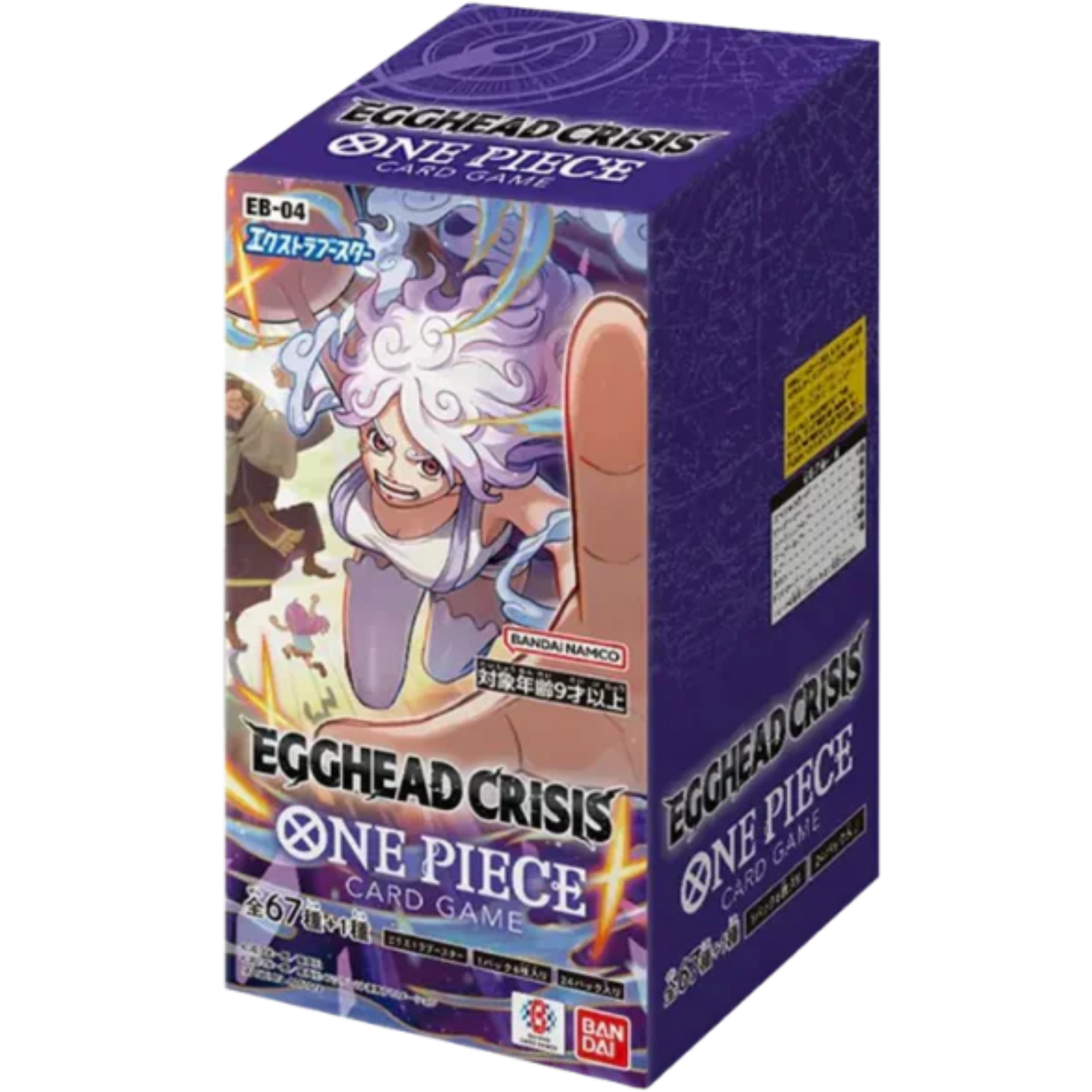 Egghead Crisis Japanese Booster Box ( One Piece EB-04 ) Bandai TCG