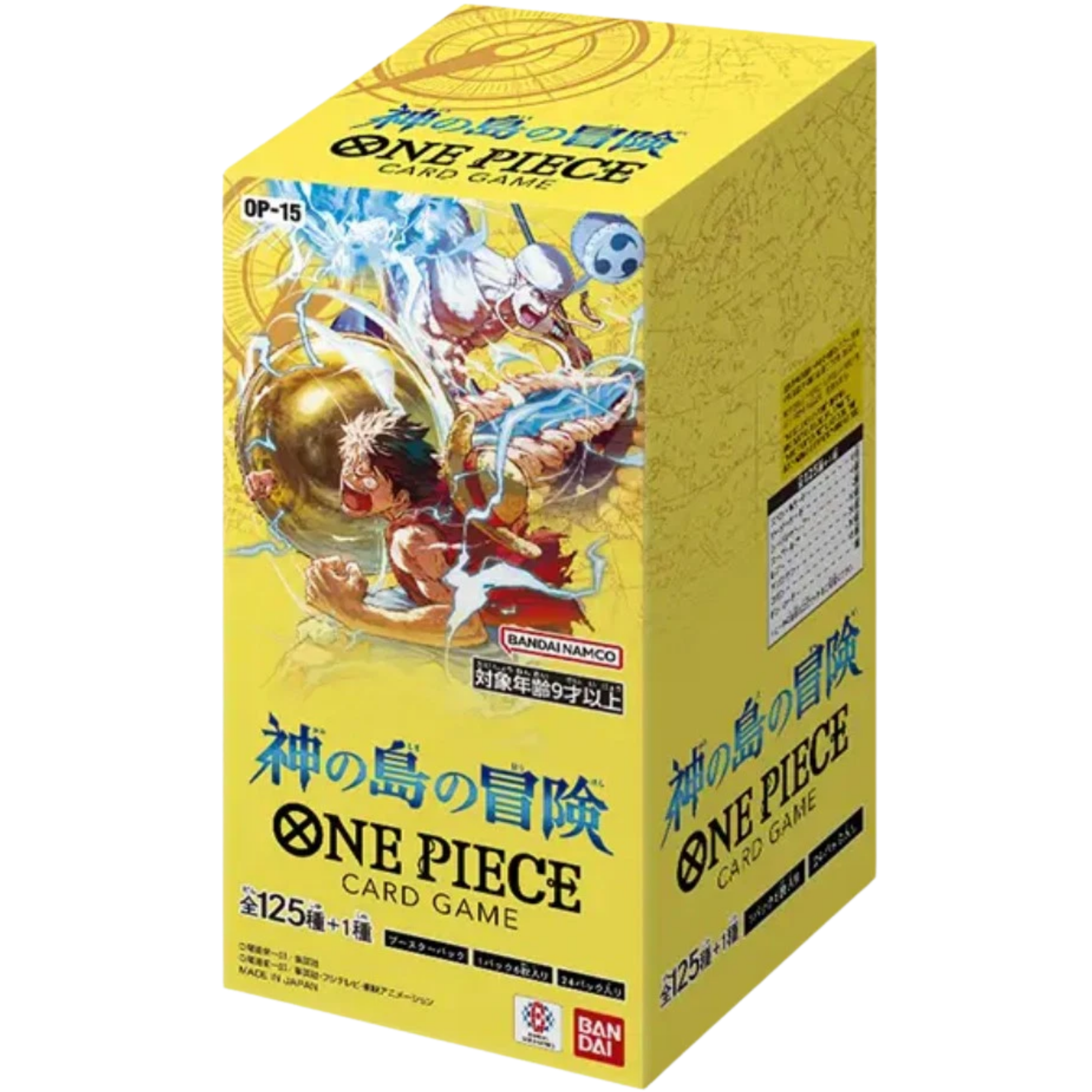 Adventure on KAMI’s Island Japanese Booster Box ( One Piece OP-15 ) Bandai TCG