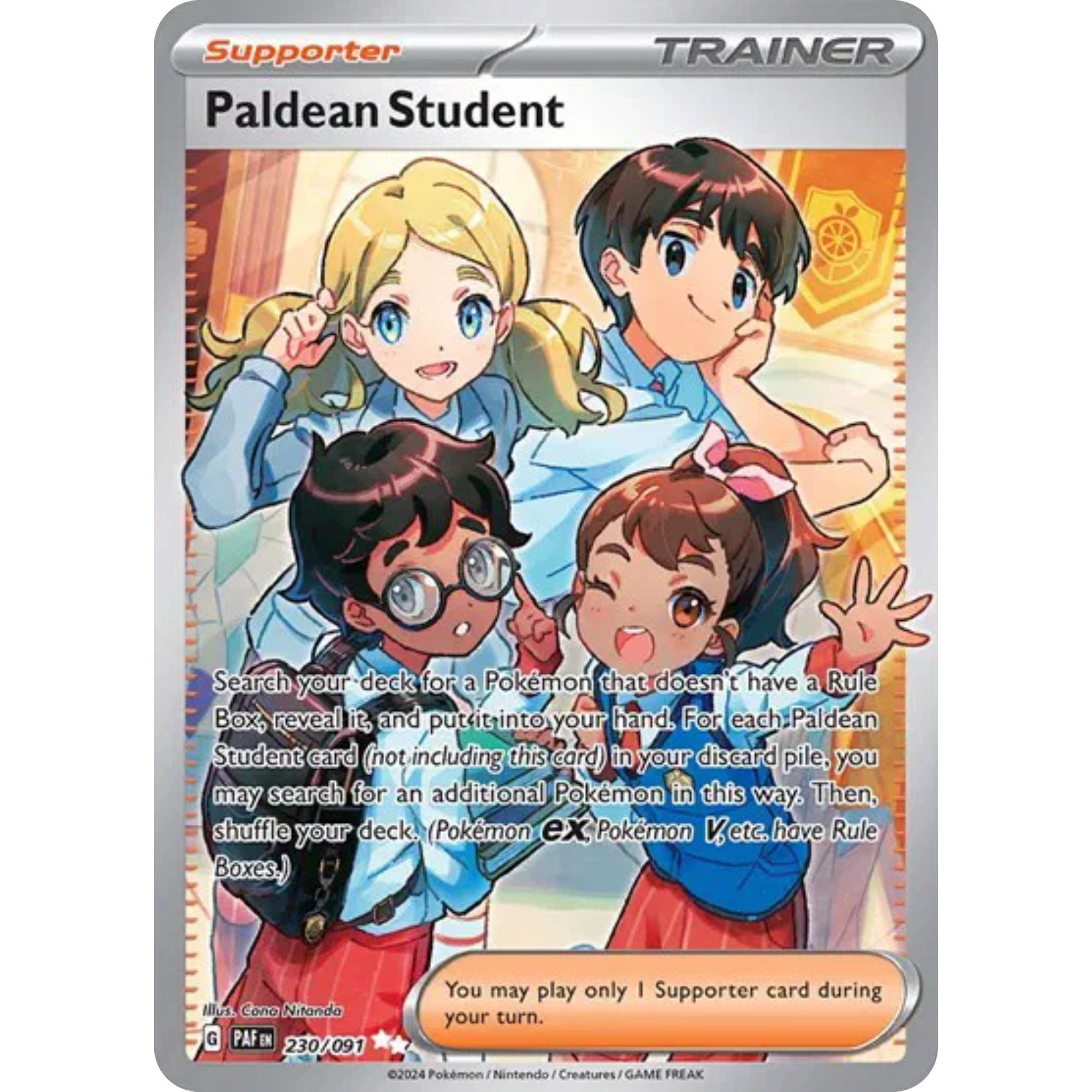 Paldean Student (230/091) [Paldean Fates]